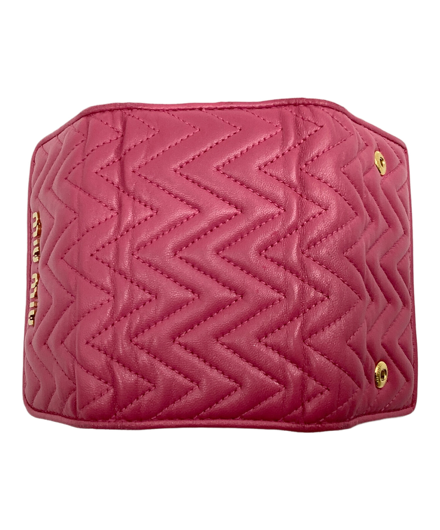 中古・古着通販】MIU MIU (ミュウミュウ) キーケース ショッキング