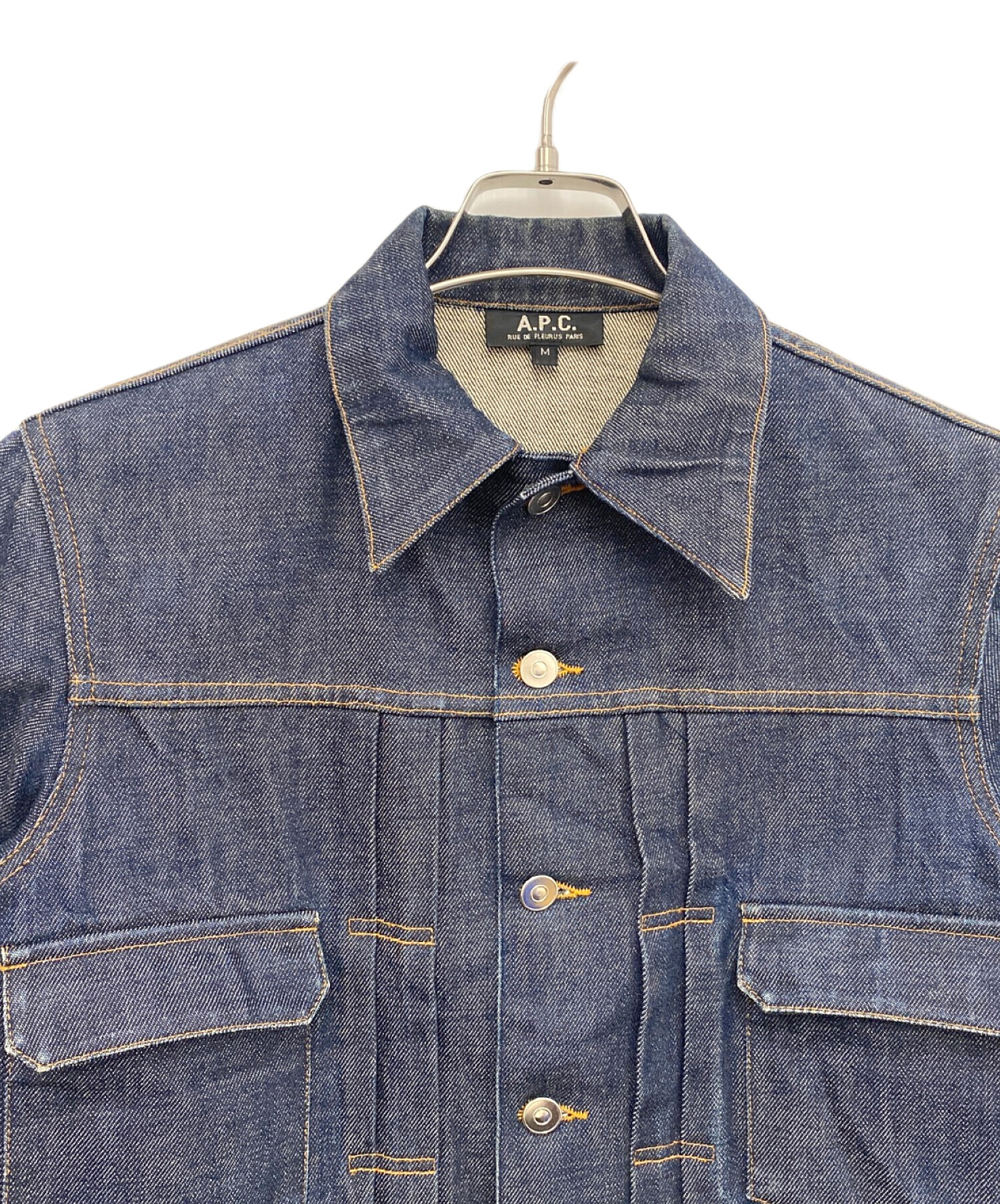 中古・古着通販】A.P.C. (アーペーセー) デニムジャケット インディゴ