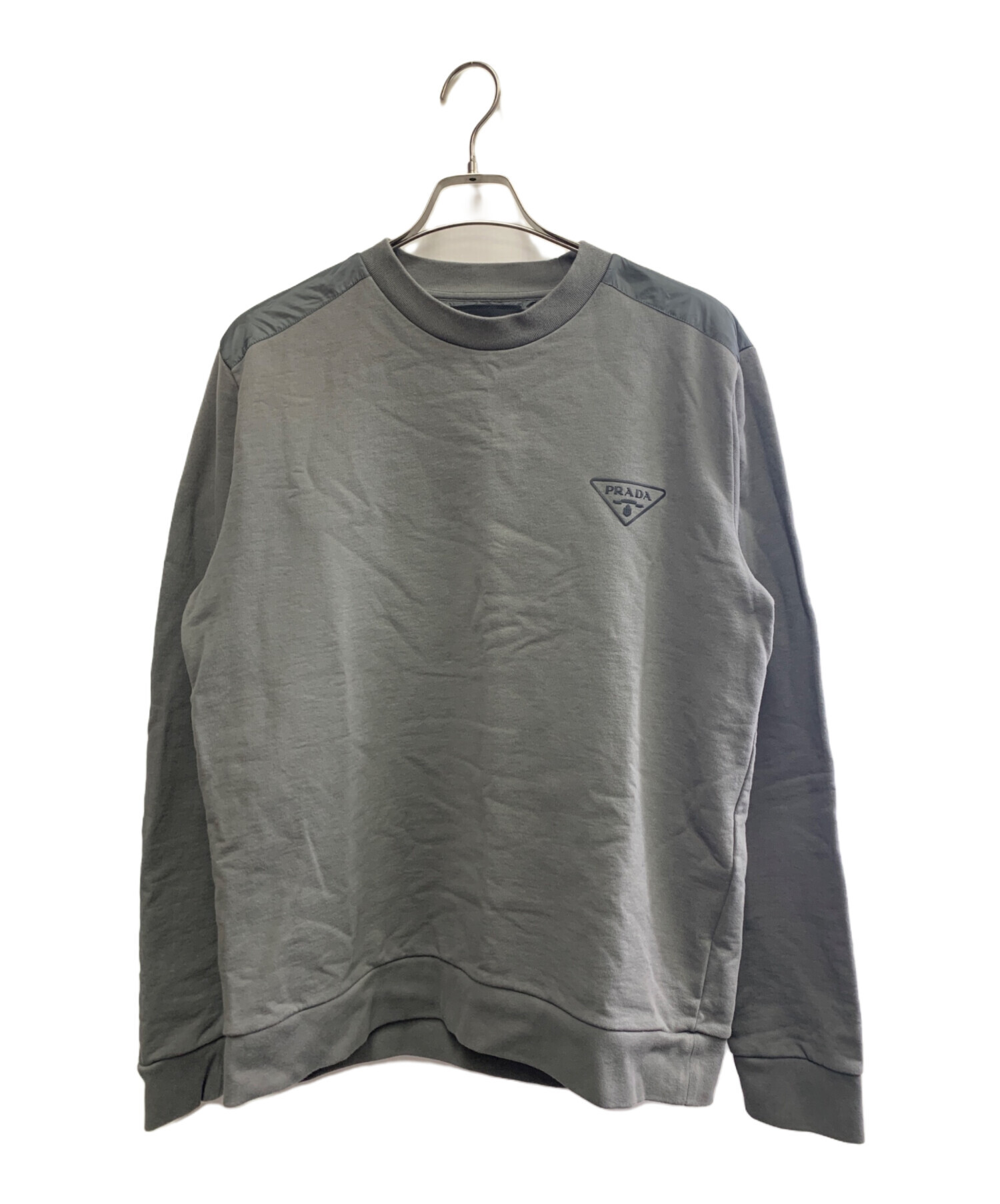 中古・古着通販】PRADA (プラダ) PRADA スウェット グレー サイズ:XXL