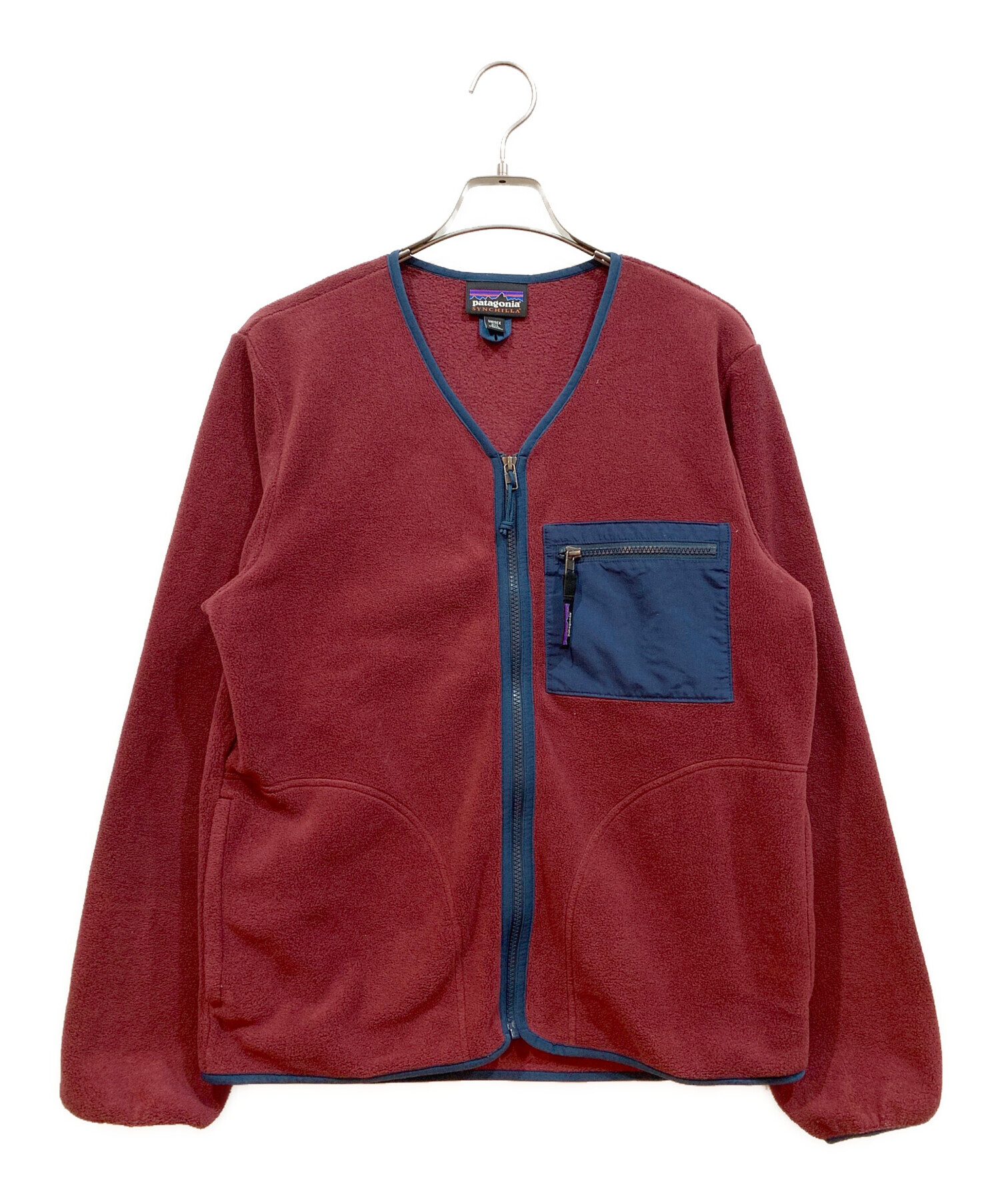 中古・古着通販】Patagonia (パタゴニア) シンチラカーディガン レッド