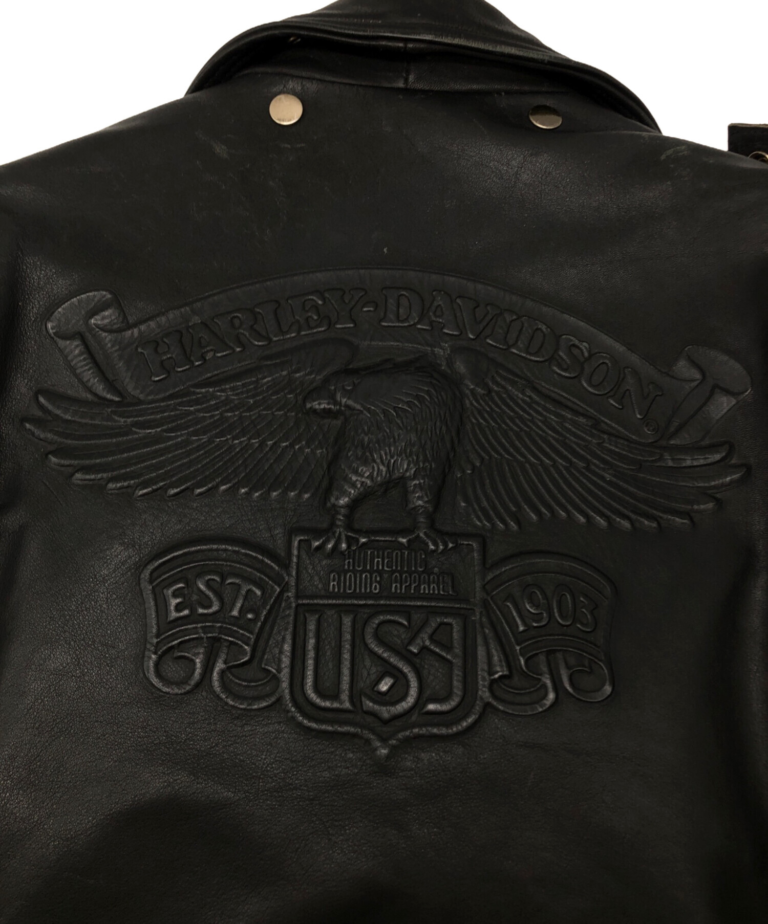 中古・古着通販】HARLEY-DAVIDSON (ハーレーダビッドソン) 80sダブル