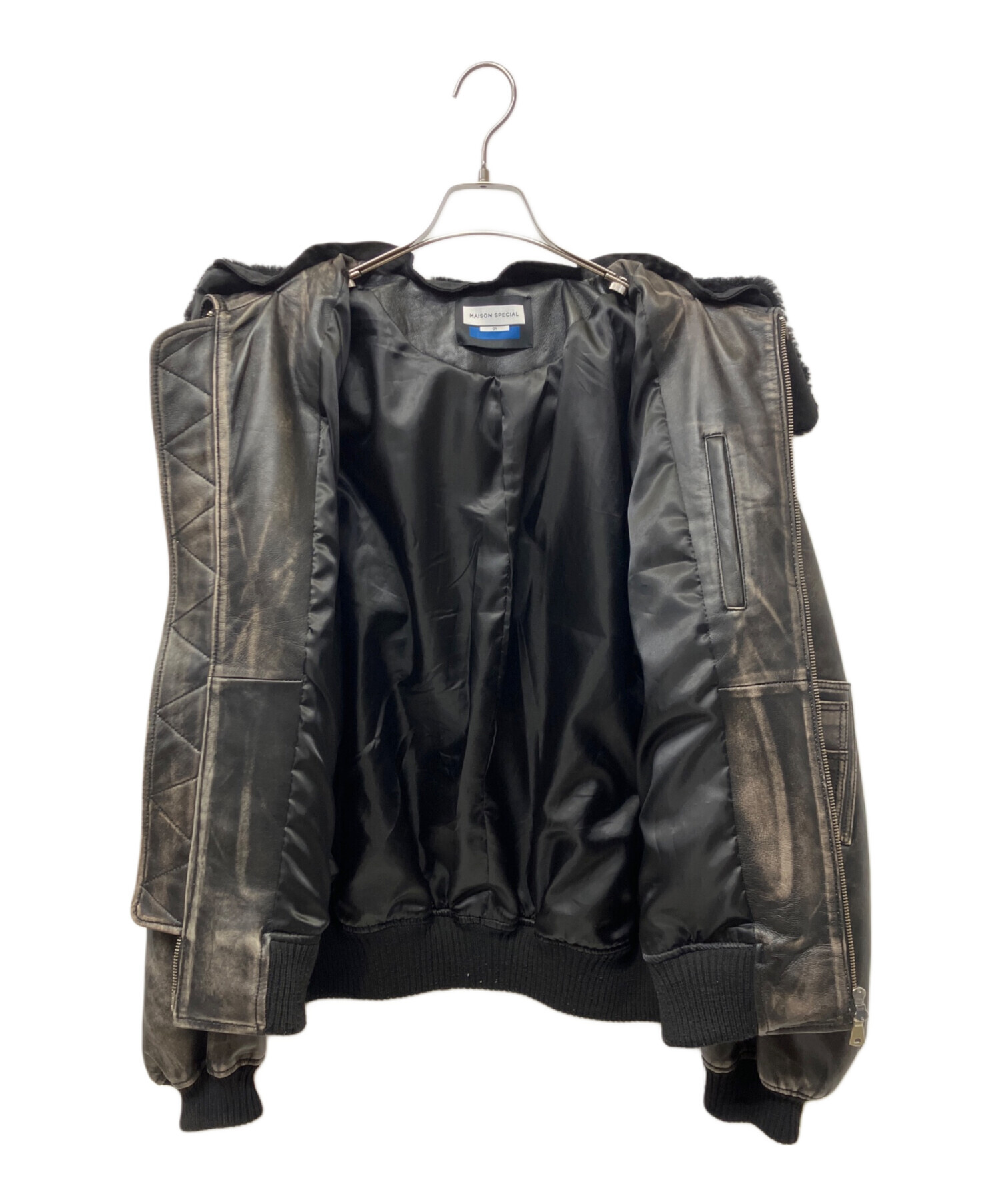 中古・古着通販】MAISON SPECIAL (メゾンスペシャル) レザージャケット