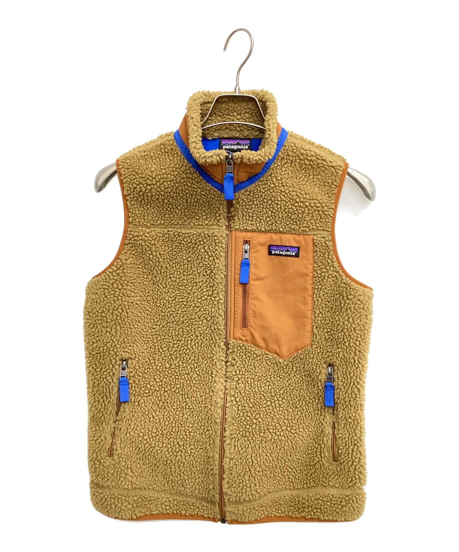 中古・古着通販】Patagonia (パタゴニア) フリースベスト ベージュ