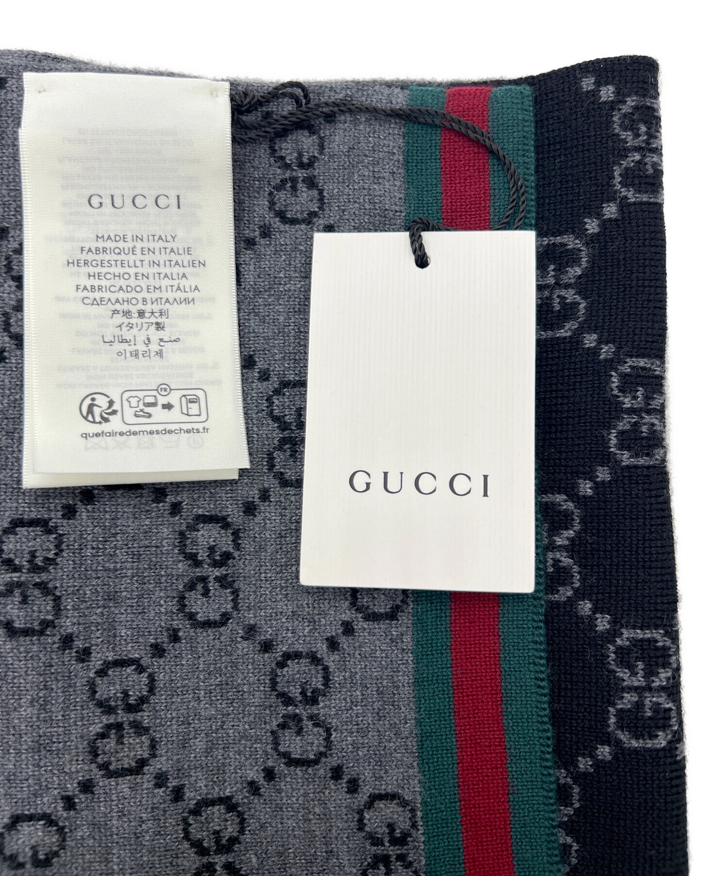 中古・古着通販】GUCCI (グッチ) マフラー 未使用品｜ブランド・古着