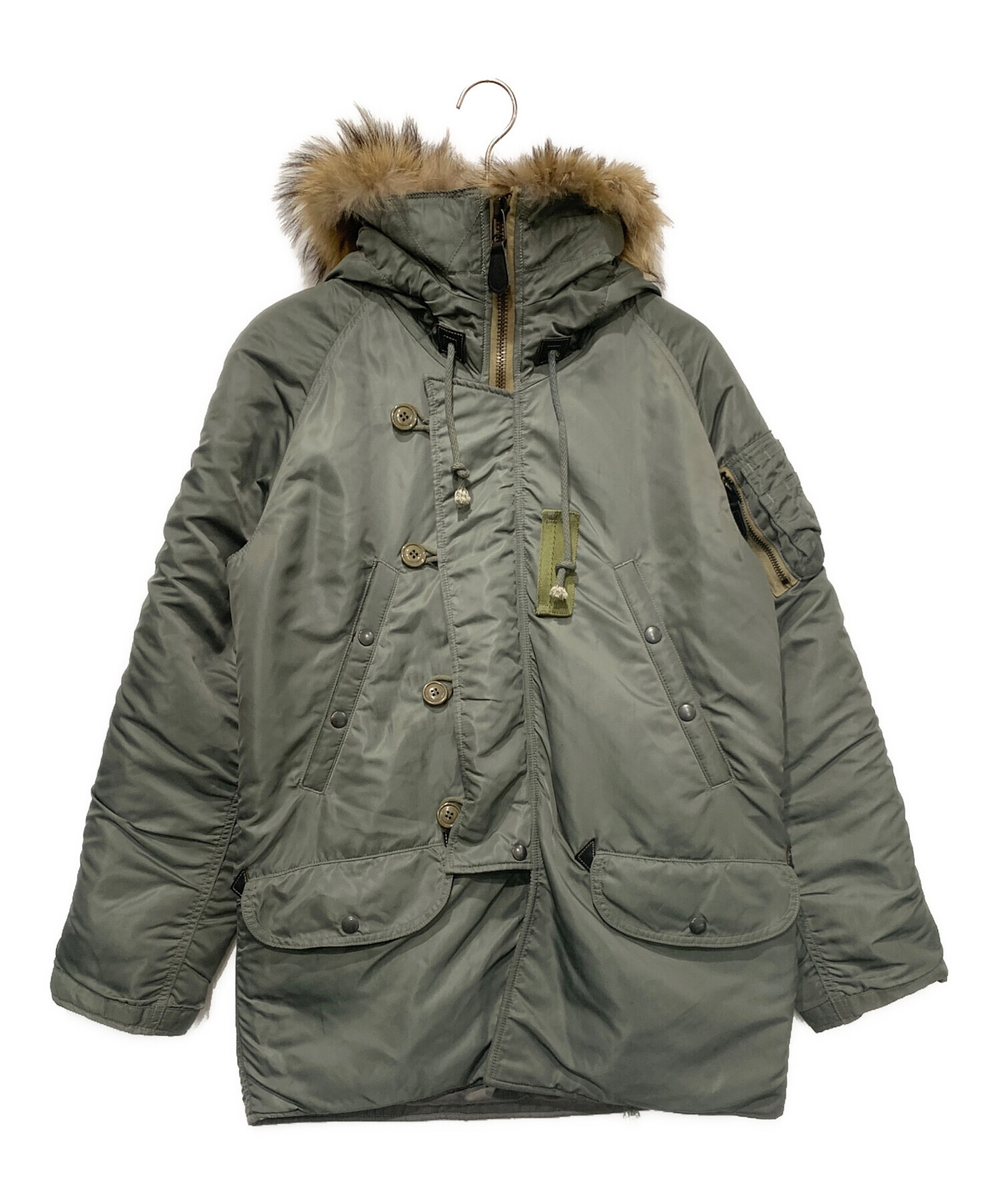 中古・古着通販】AVIREX (アヴィレックス) N-3Bタイプコート カーキ