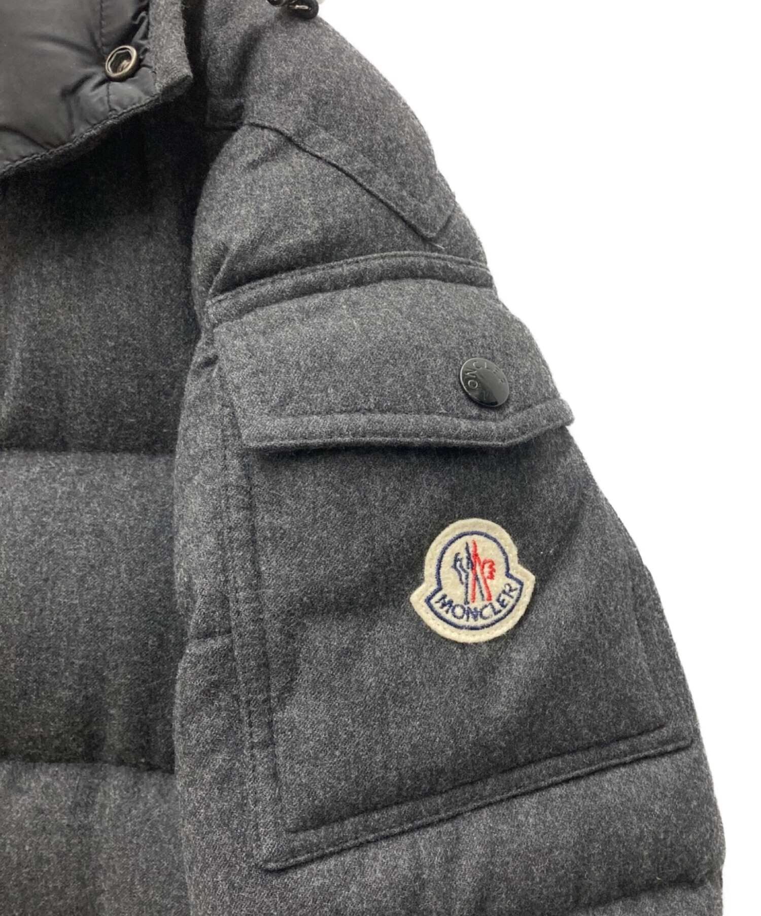 中古・古着通販】MONCLER (モンクレール) モンジュネーブル グレー