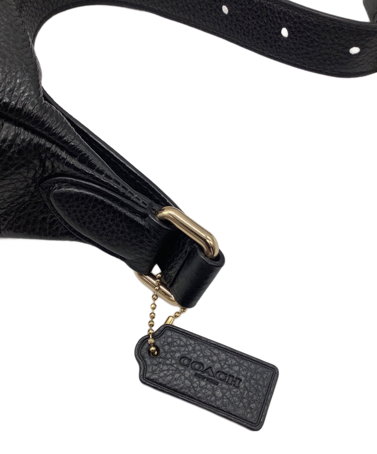 中古・古着通販】COACH (コーチ) ボディバッグ ブラック｜ブランド