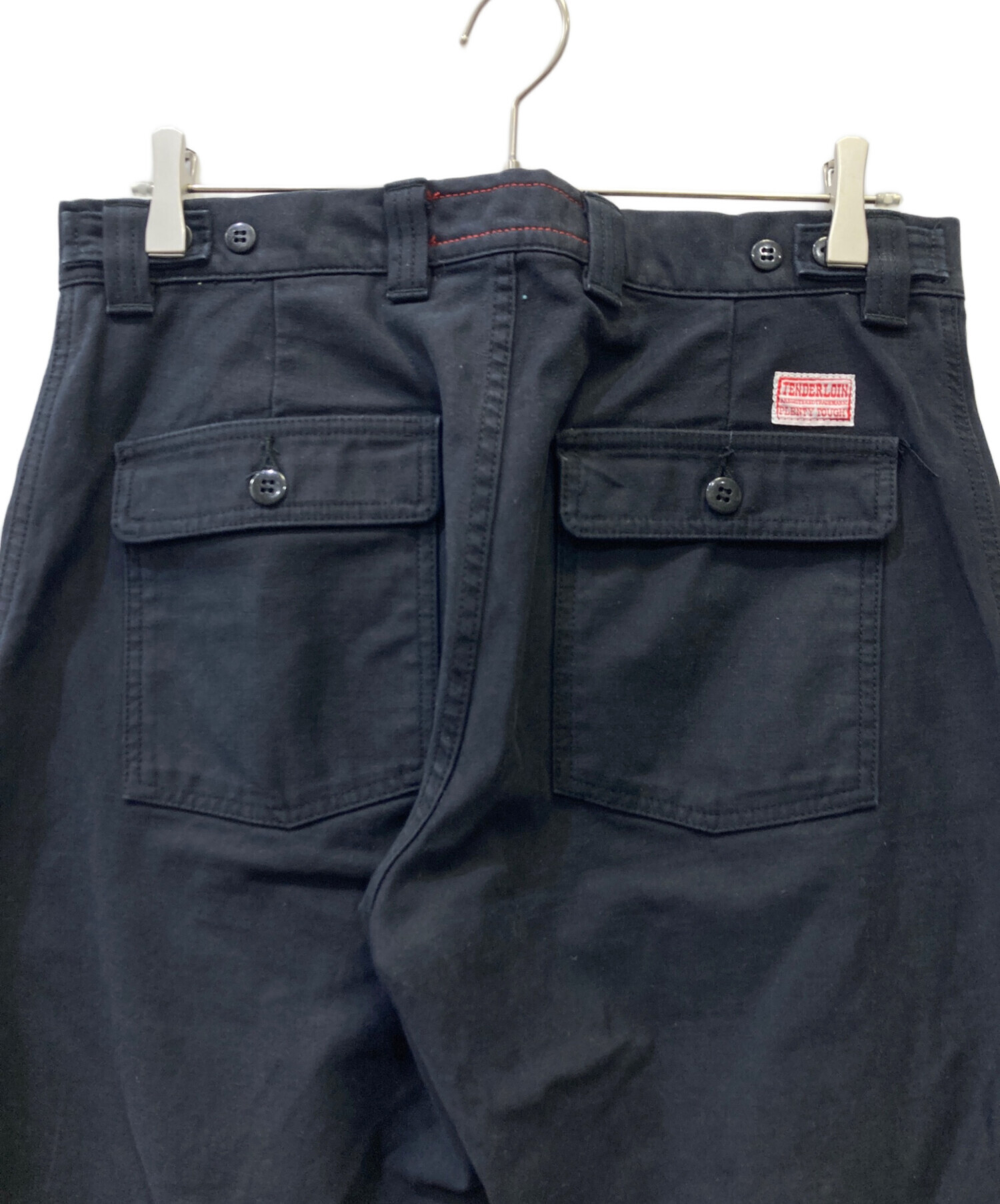 中古・古着通販】TENDERLOIN (テンダーロイン) ワークパンツ ブラック