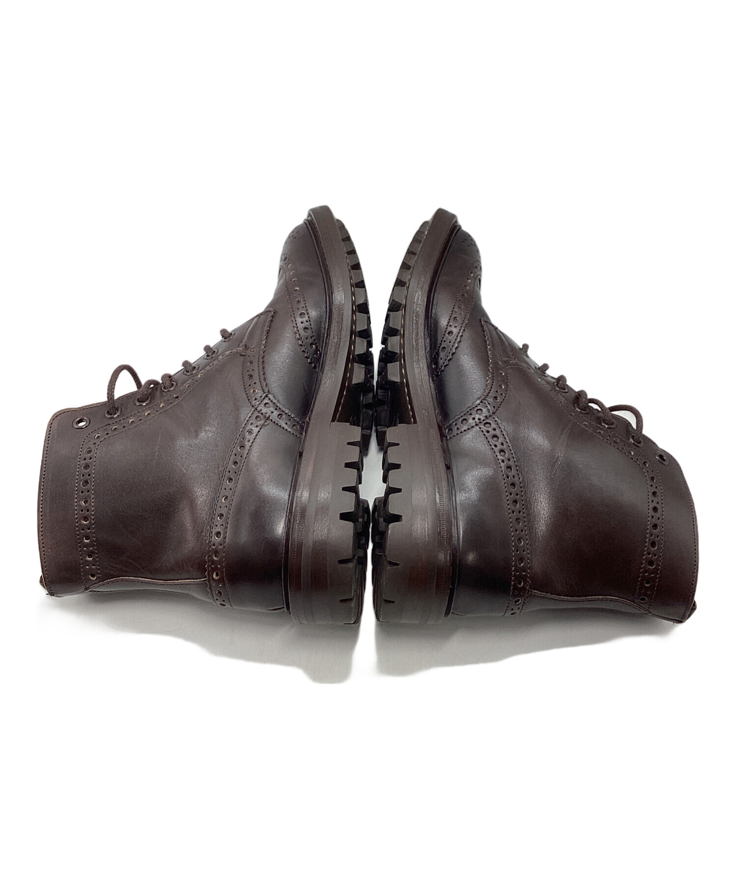 中古・古着通販】Tricker's (トリッカーズ) ウィングチップブーツ