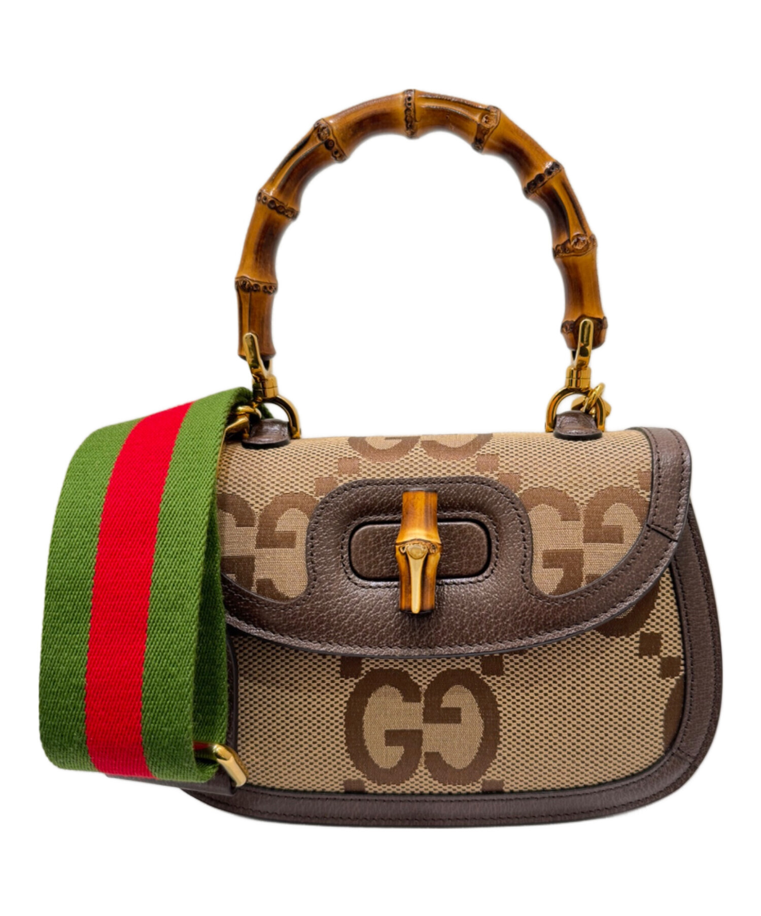 中古・古着通販】GUCCI (グッチ) 〈バンブー 1947〉スモールバッグ