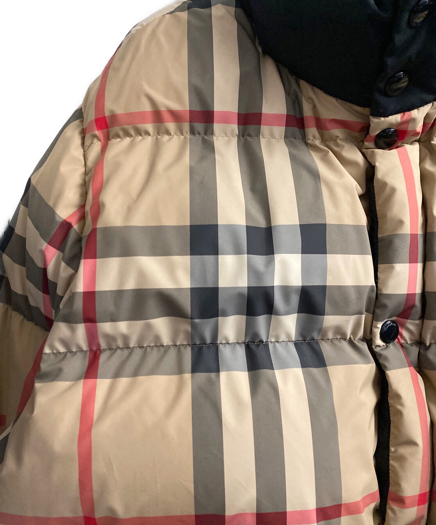 中古・古着通販】BURBERRY (バーバリー) ノバチェックダウンジャケット