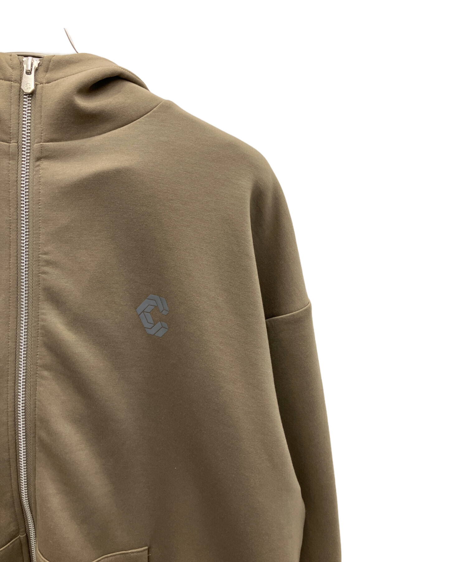 中古・古着通販】CRONOS (クロノス) ジップパーカー ベージュ サイズ:S