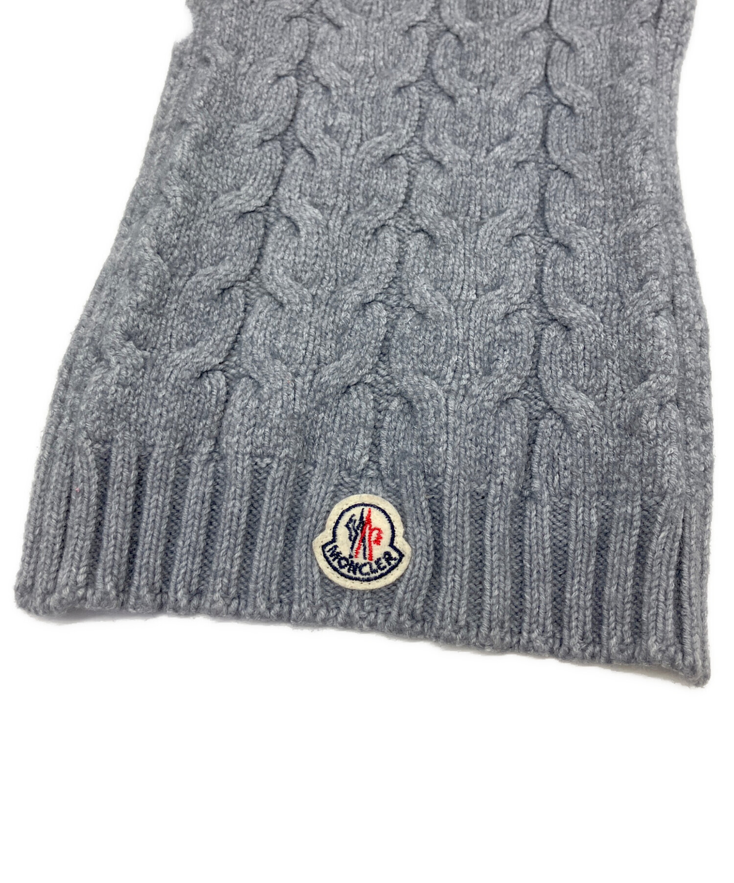 中古・古着通販】MONCLER (モンクレール) ヴァージンウールマフラー