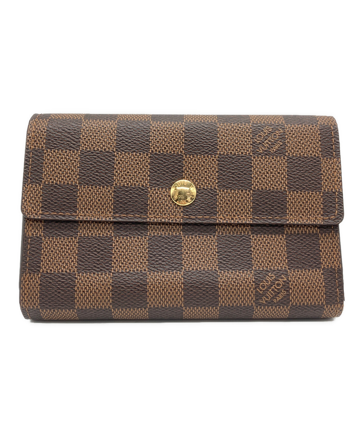 中古・古着通販】LOUIS VUITTON (ルイ ヴィトン) 3つ折り財布 ダミエ