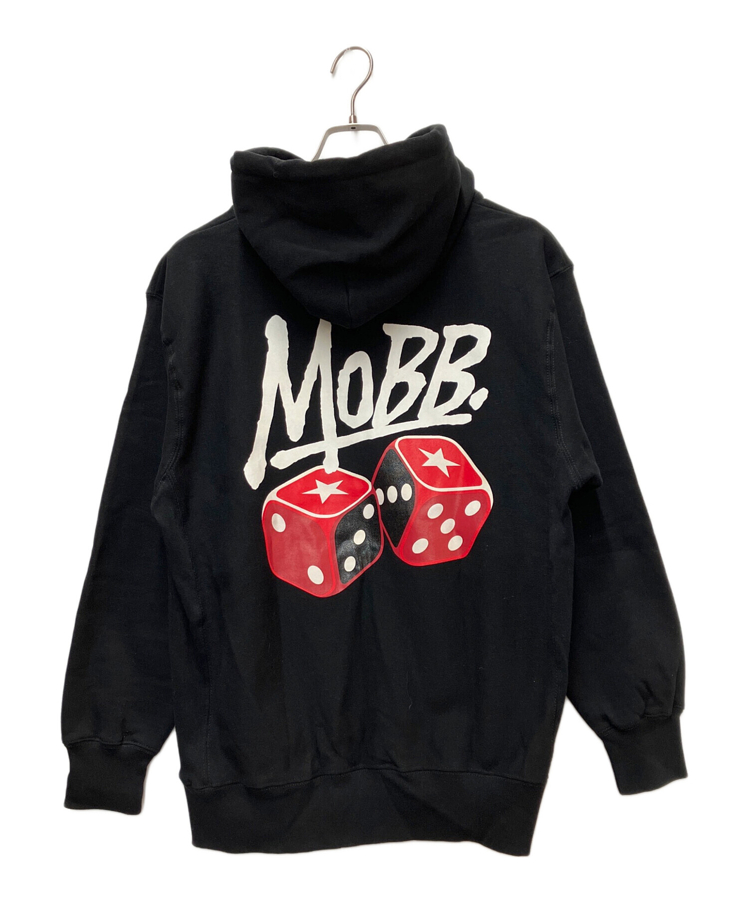 中古・古着通販】MOBB (モブ) パーカー ブラック サイズ:L｜ブランド