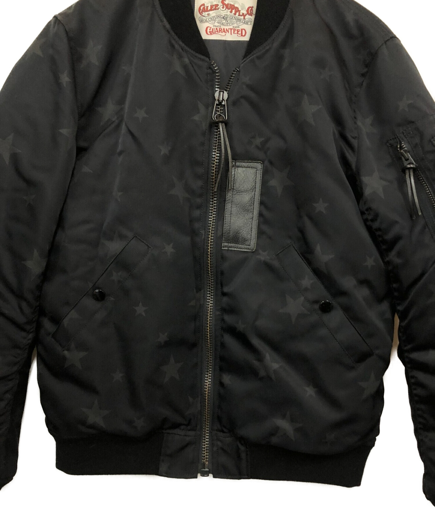 中古・古着通販】CALEE (キャリー) MA-1ジャケット ブラック サイズ:M