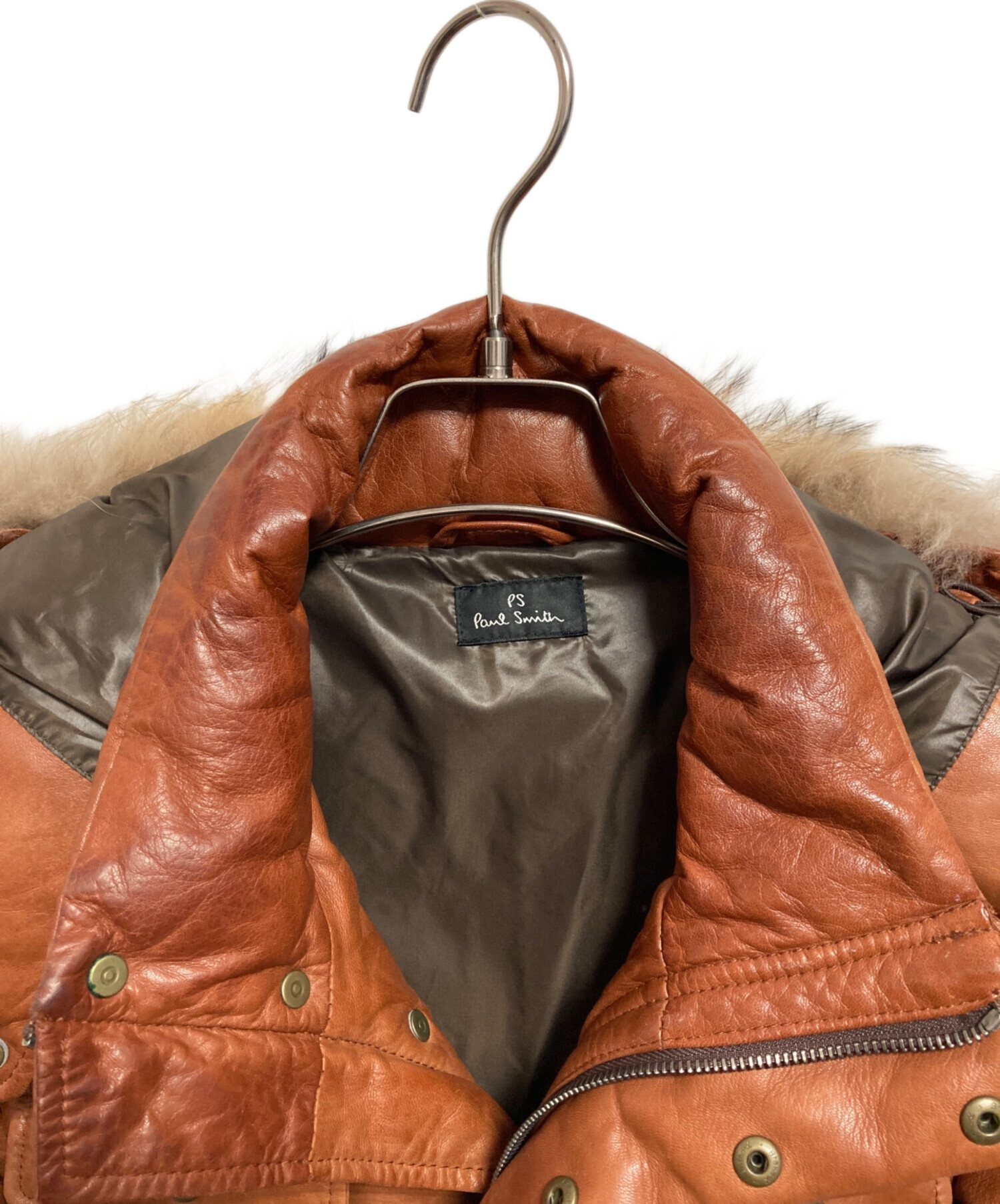 中古・古着通販】PS Paul Smith (PSポールスミス) レザーダウン