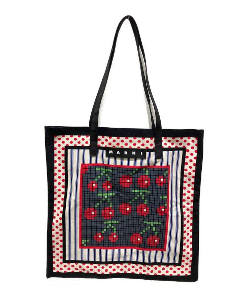 中古・古着通販】MARNI (マルニ) バンダナトートバック レッド