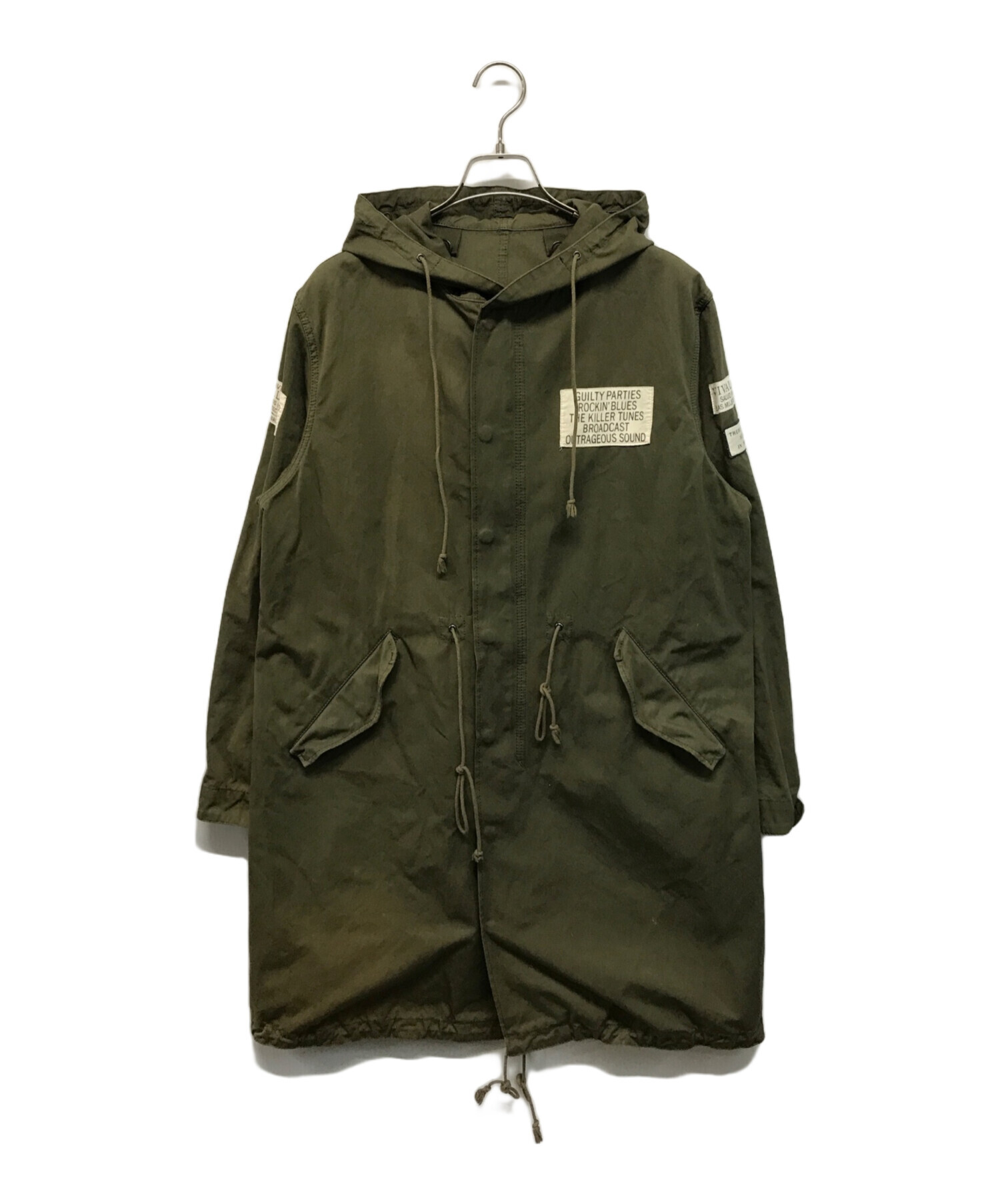 中古・古着通販】WACKO MARIA (ワコマリア) パッチ付モッズコート