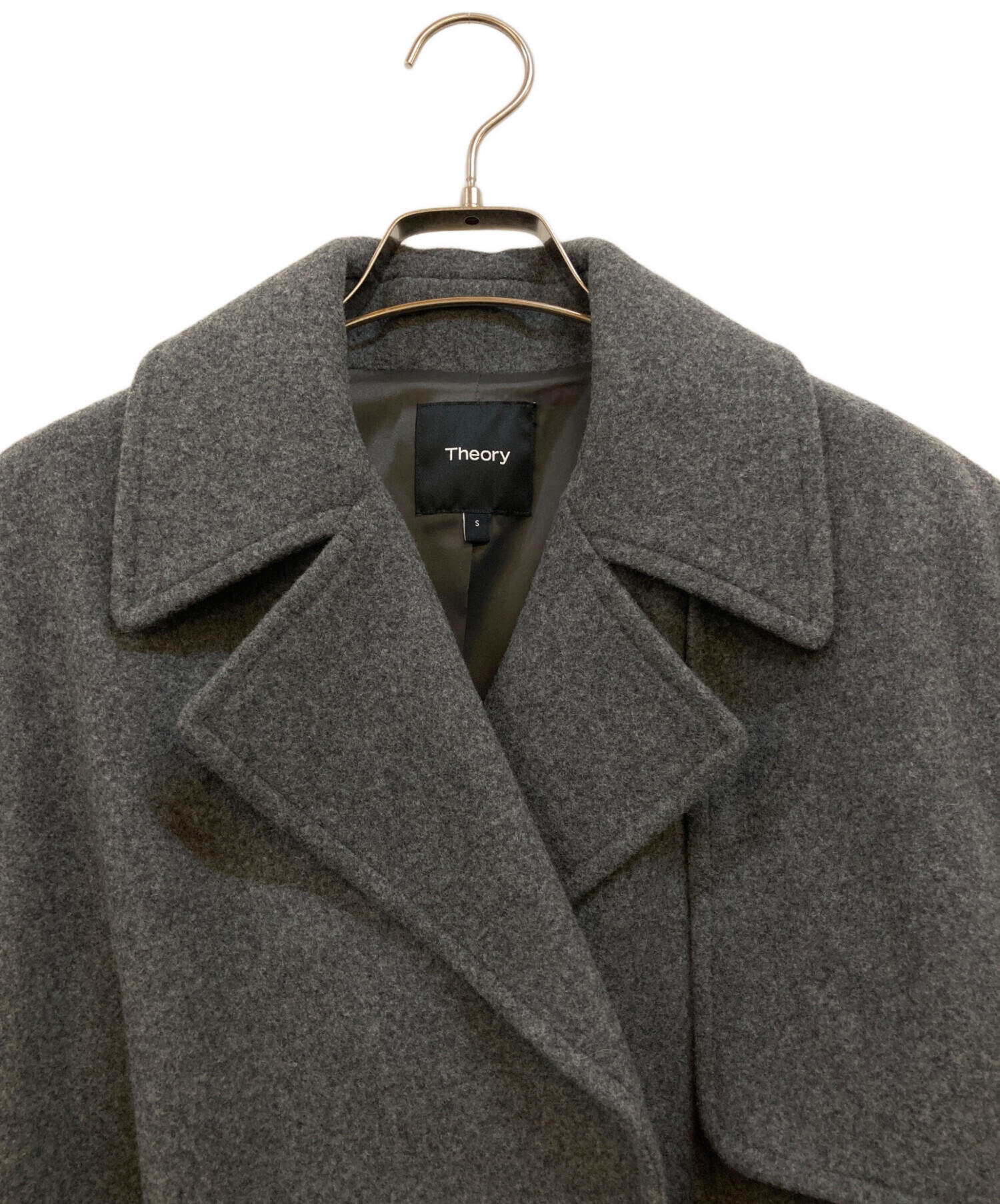 中古・古着通販】theory (セオリー) LAMB MELTON 2 WRAP TRENCH コート