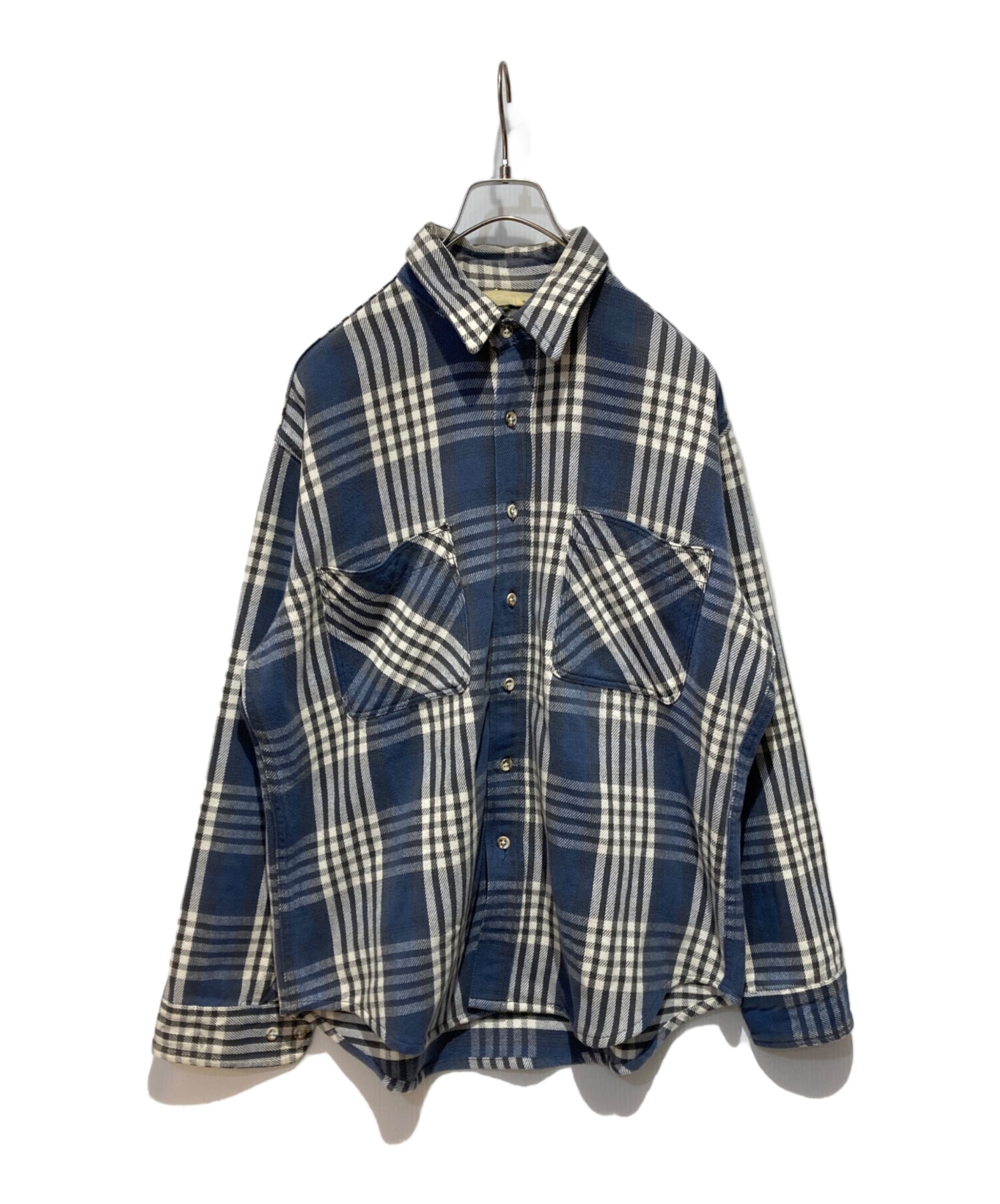 中古・古着通販】ST JOHN'S BAY (セントジョンズベイ) ヘビネルシャツ