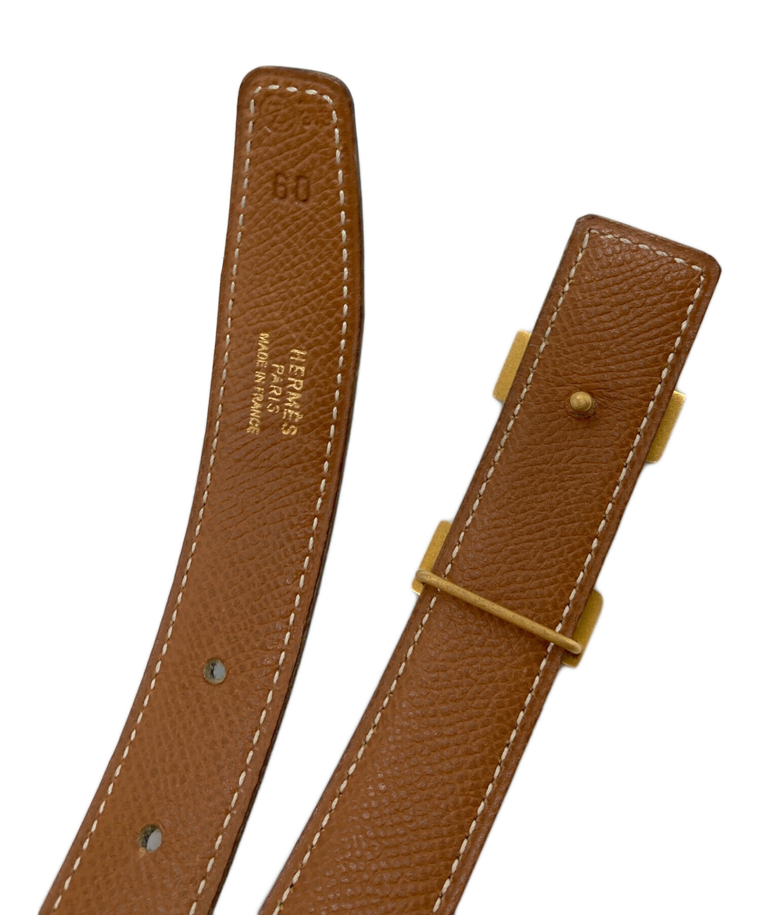 中古・古着通販】HERMES (エルメス) Hバックル コンスタンスベルト 〇Z