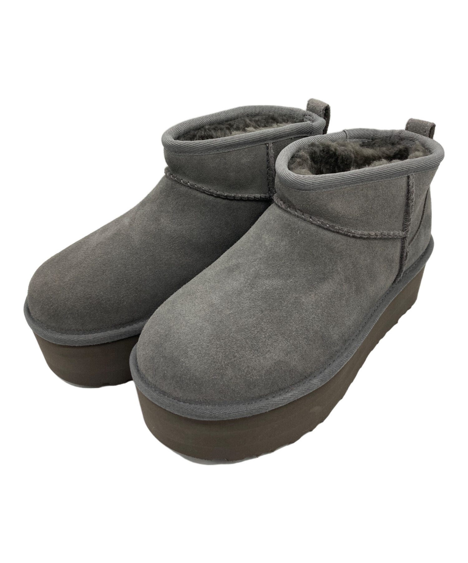 中古・古着通販】UGG (アグ) Classic Ultra Mini Platform グレー