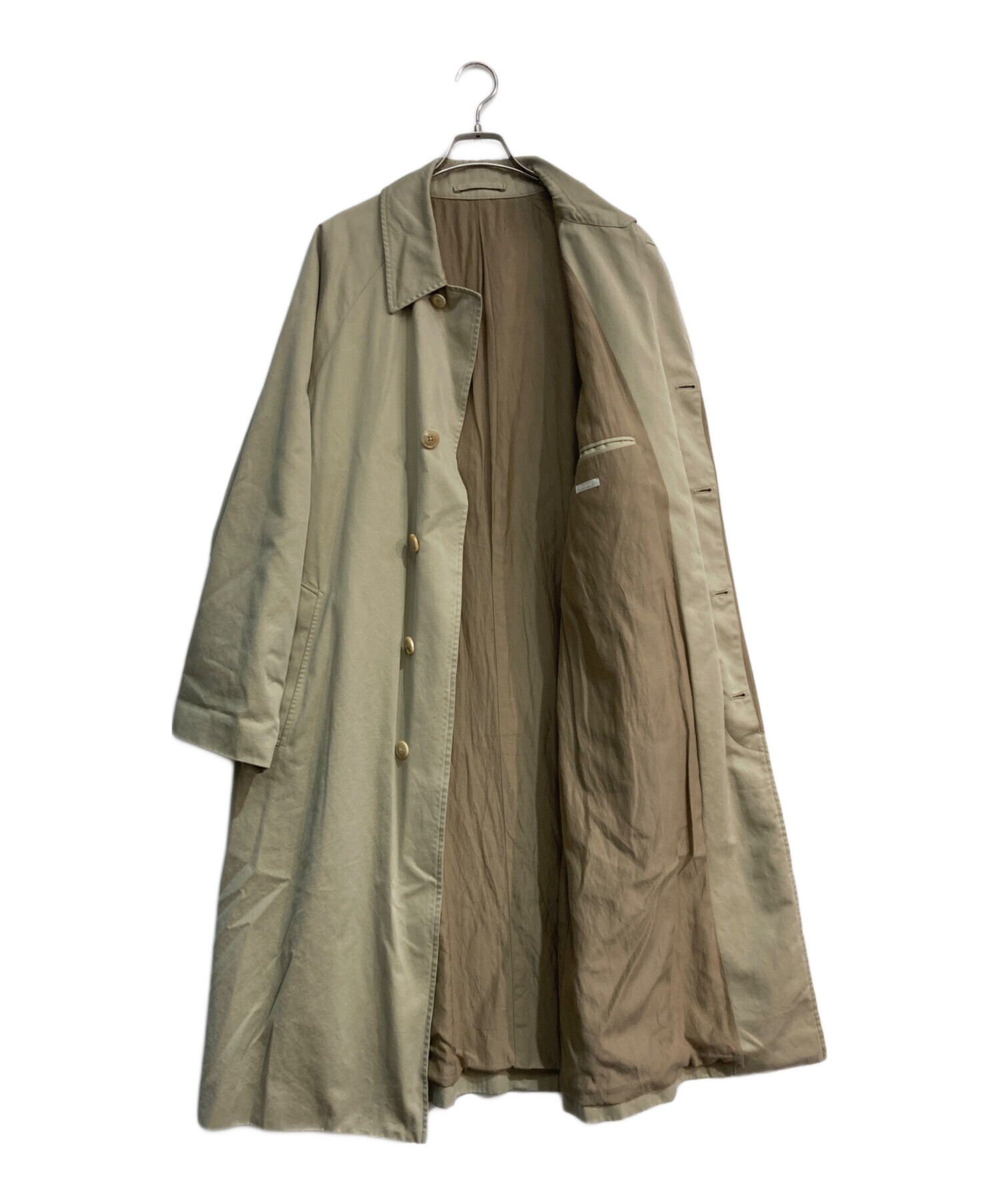 中古・古着通販】COMOLI (コモリ) コットンギャバ バルカラーコート