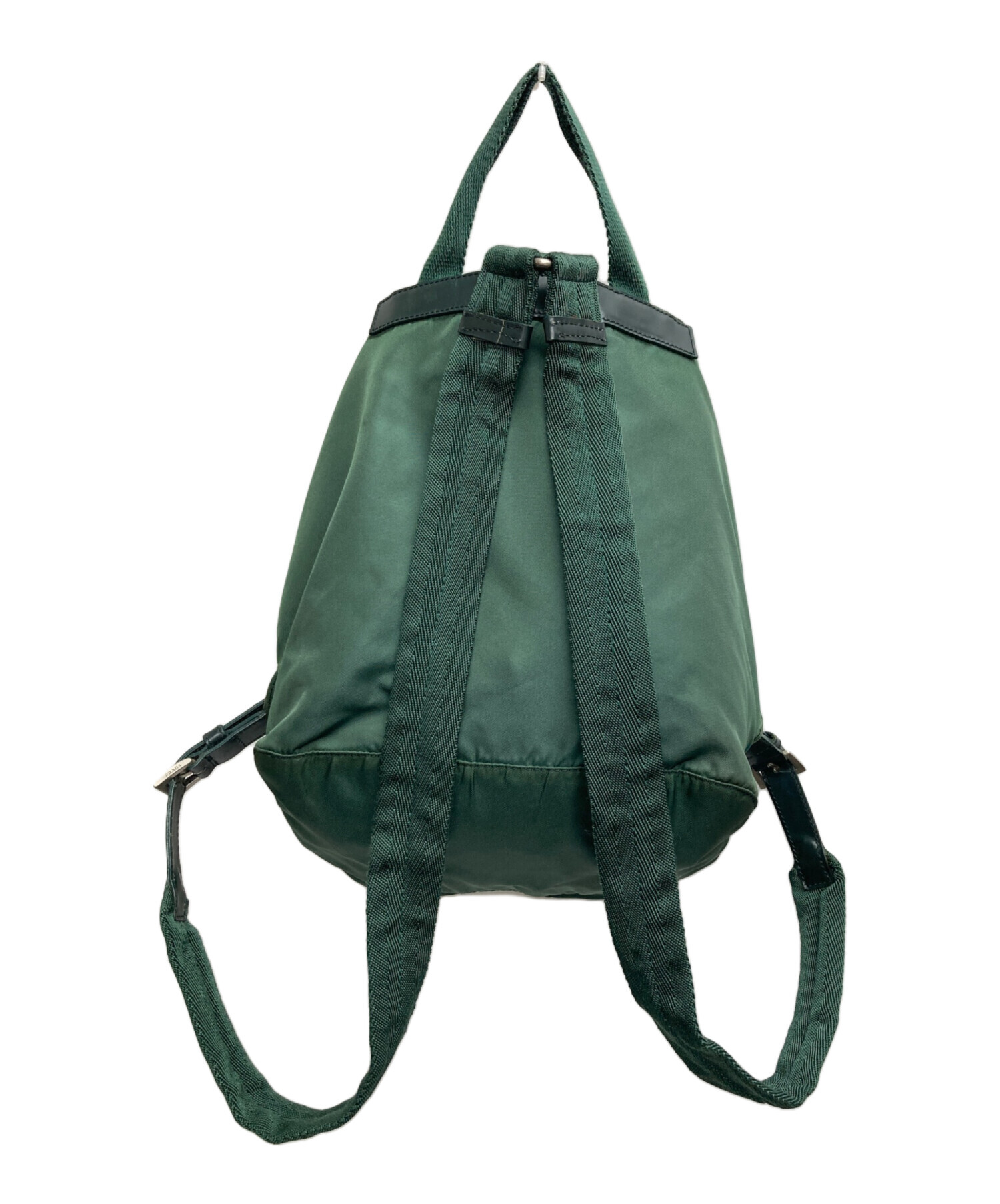 中古・古着通販】PRADA (プラダ) ナイロンリュック グリーン｜ブランド