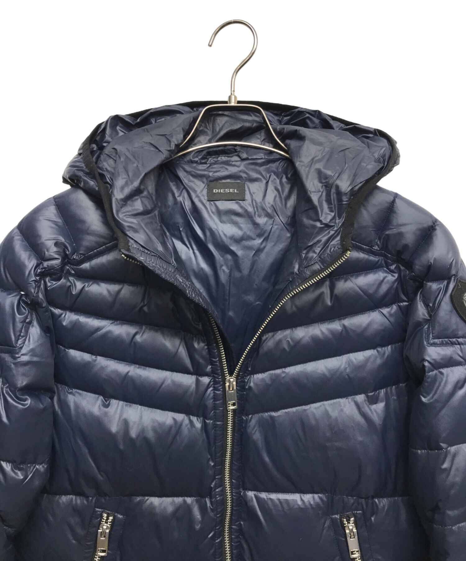 中古・古着通販】DIESEL (ディーゼル) ダウンジャケット ネイビー