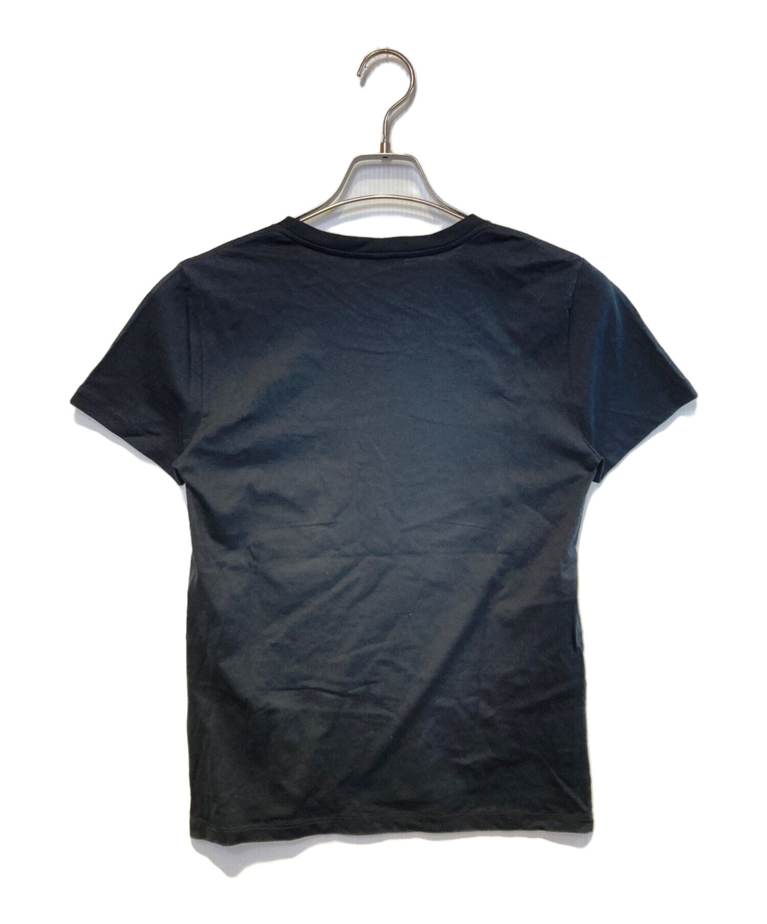 中古・古着通販】CELINE (セリーヌ) ロゴプリントTシャツ ブラック