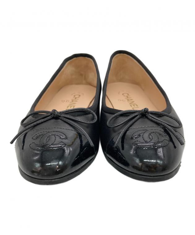 中古・古着通販】CHANEL (シャネル) バレリーナココマークフラット