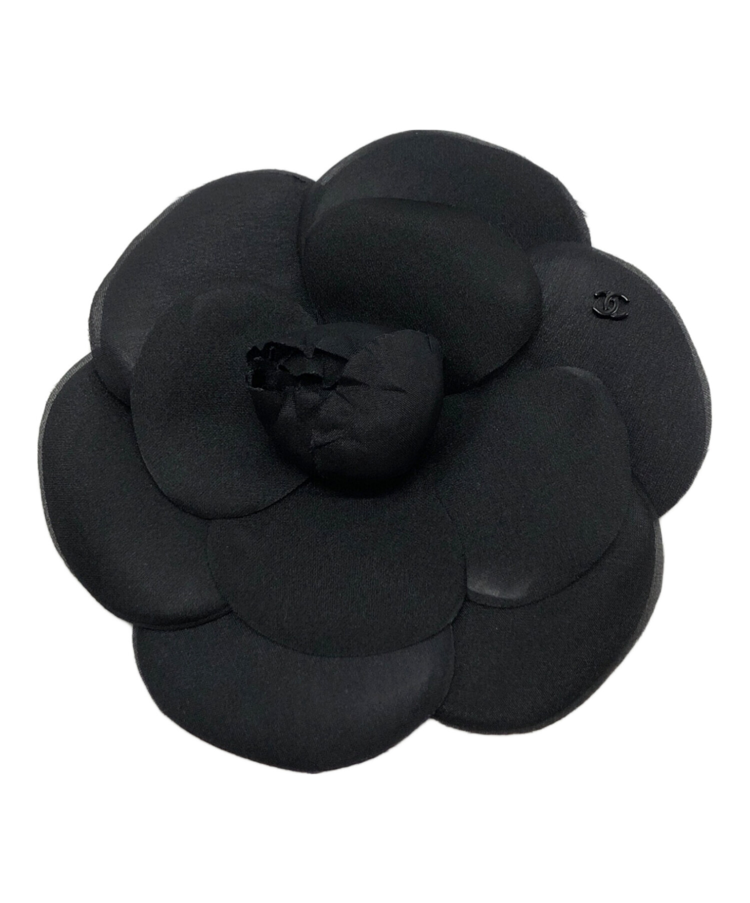 中古・古着通販】CHANEL (シャネル) カメリアコサージュ ブラック