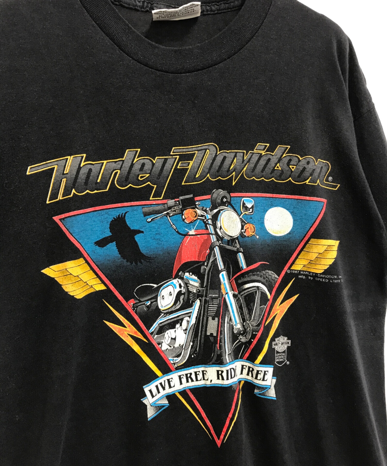 中古・古着通販】モーターTシャツ (モーターTシャツ) 80s HARLEY