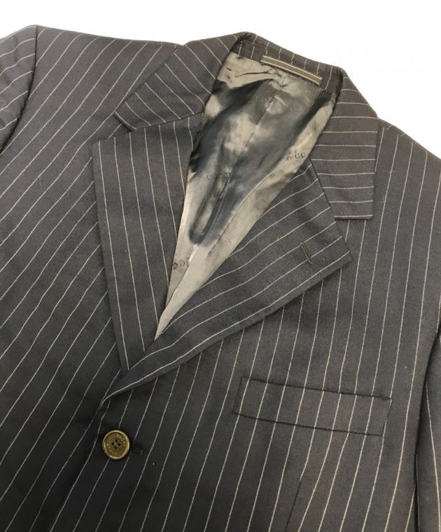 中古・古着通販】GUCCI (グッチ) 3Bテーラードセットアップ ネイビー