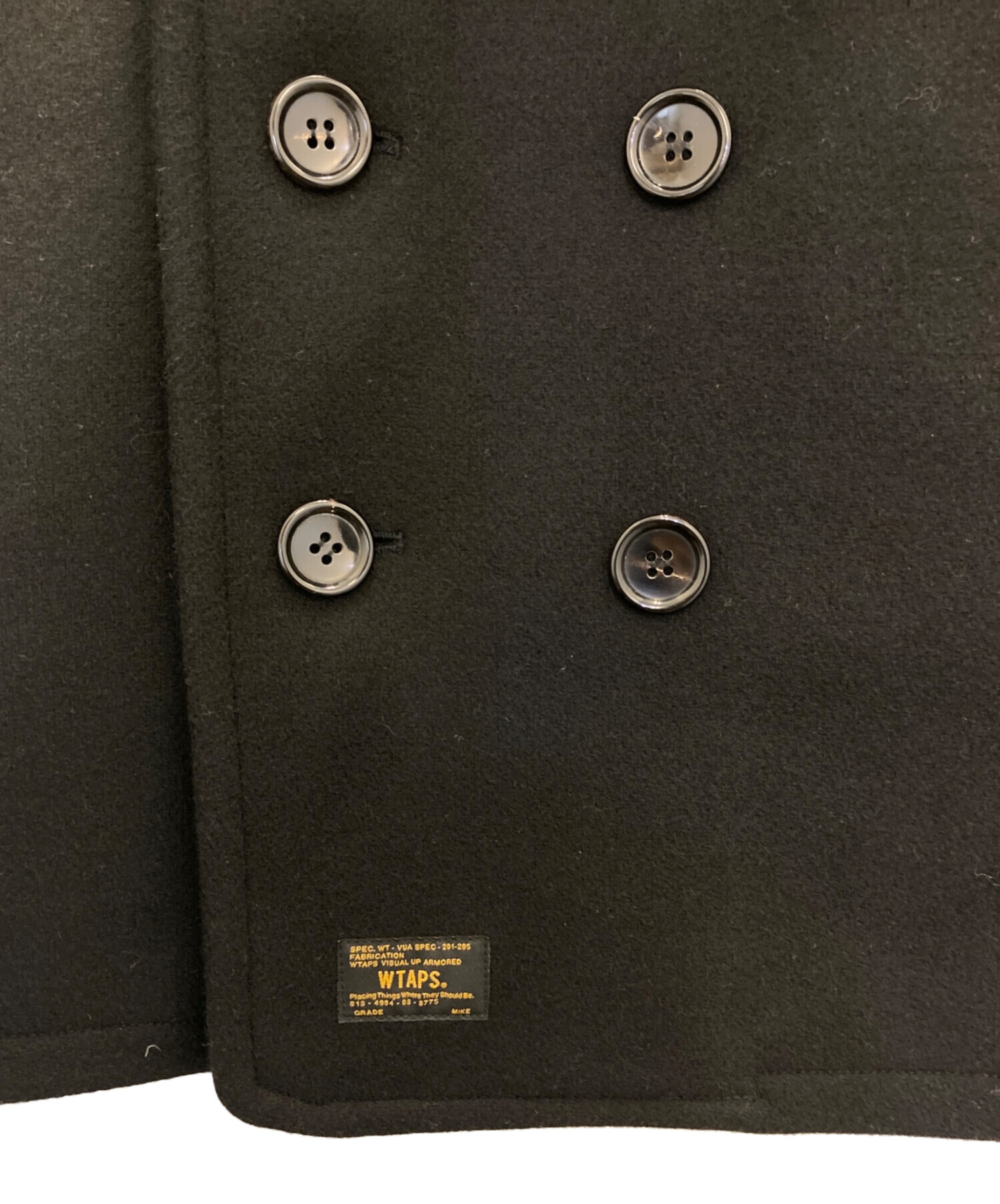 中古・古着通販】WTAPS (ダブルタップス) YOUTHFUL DAYS Pコート