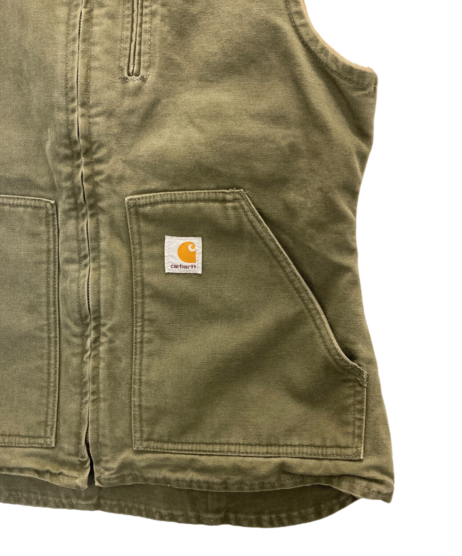 中古・古着通販】CarHartt (カーハート) ダック地ハイネックベスト