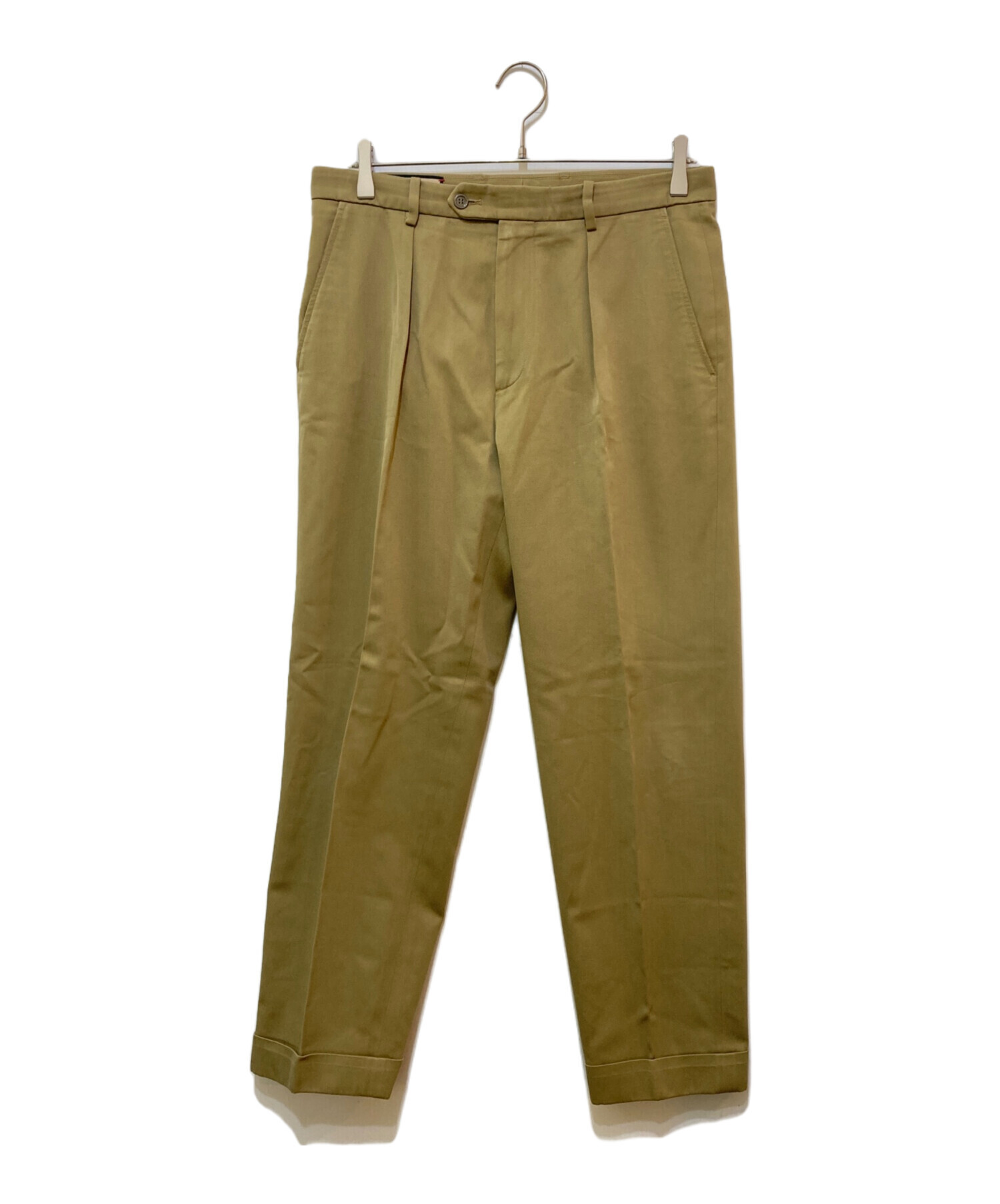 中古・古着通販】GUCCI (グッチ) GGロゴパッチスラックス チノ サイズ