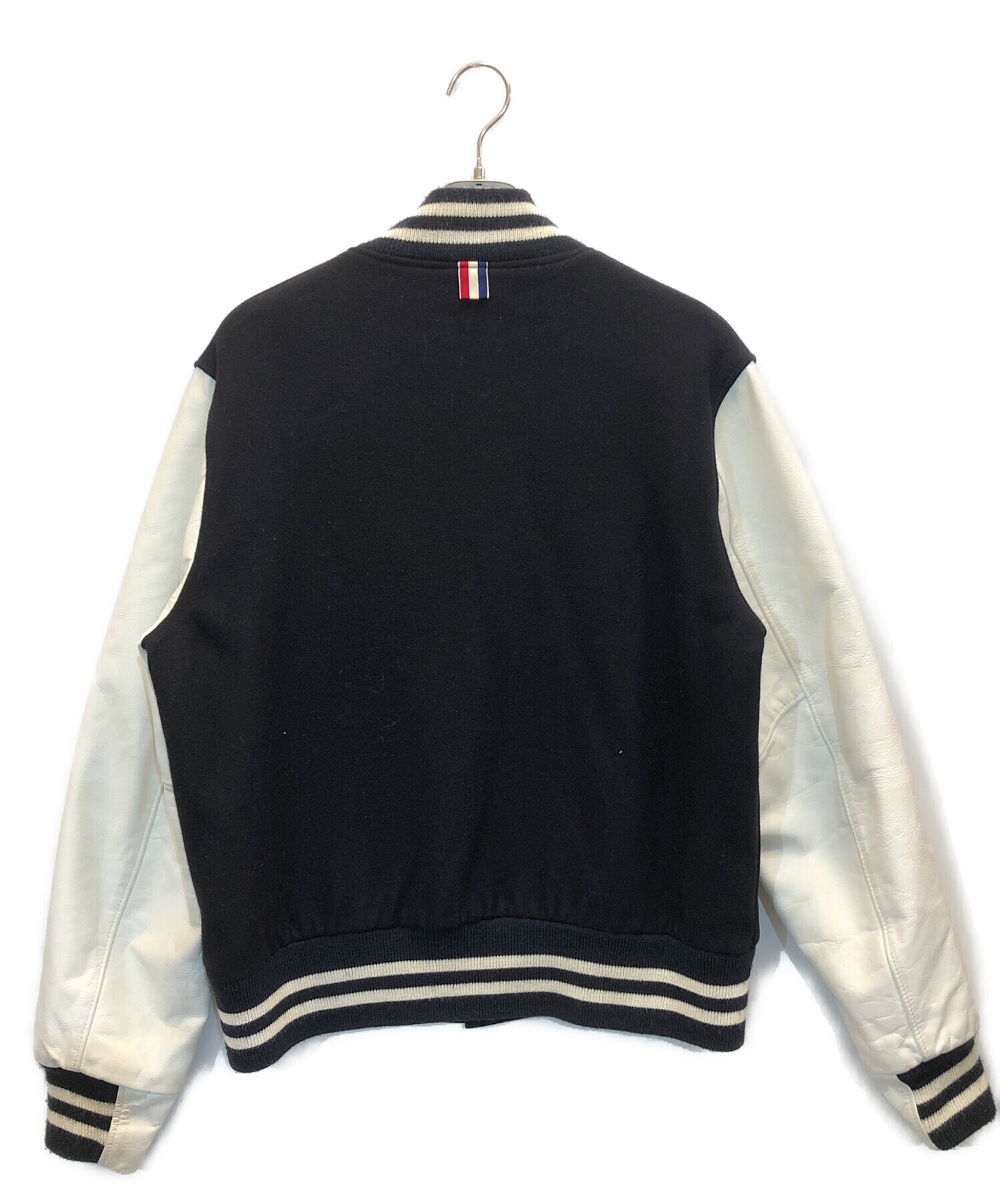 中古・古着通販】Thom Browne (トムブラウン) レザースリーブメルトン