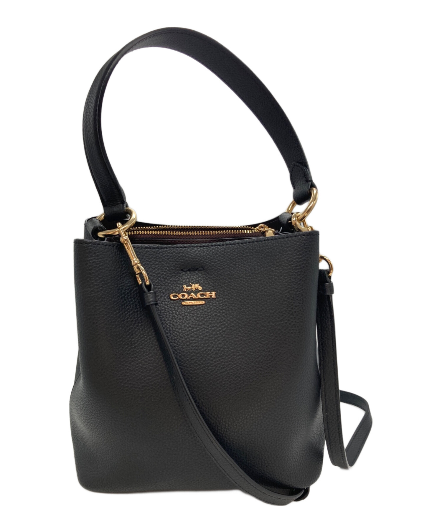 中古・古着通販】COACH (コーチ) スモール タウン バケット バッグ