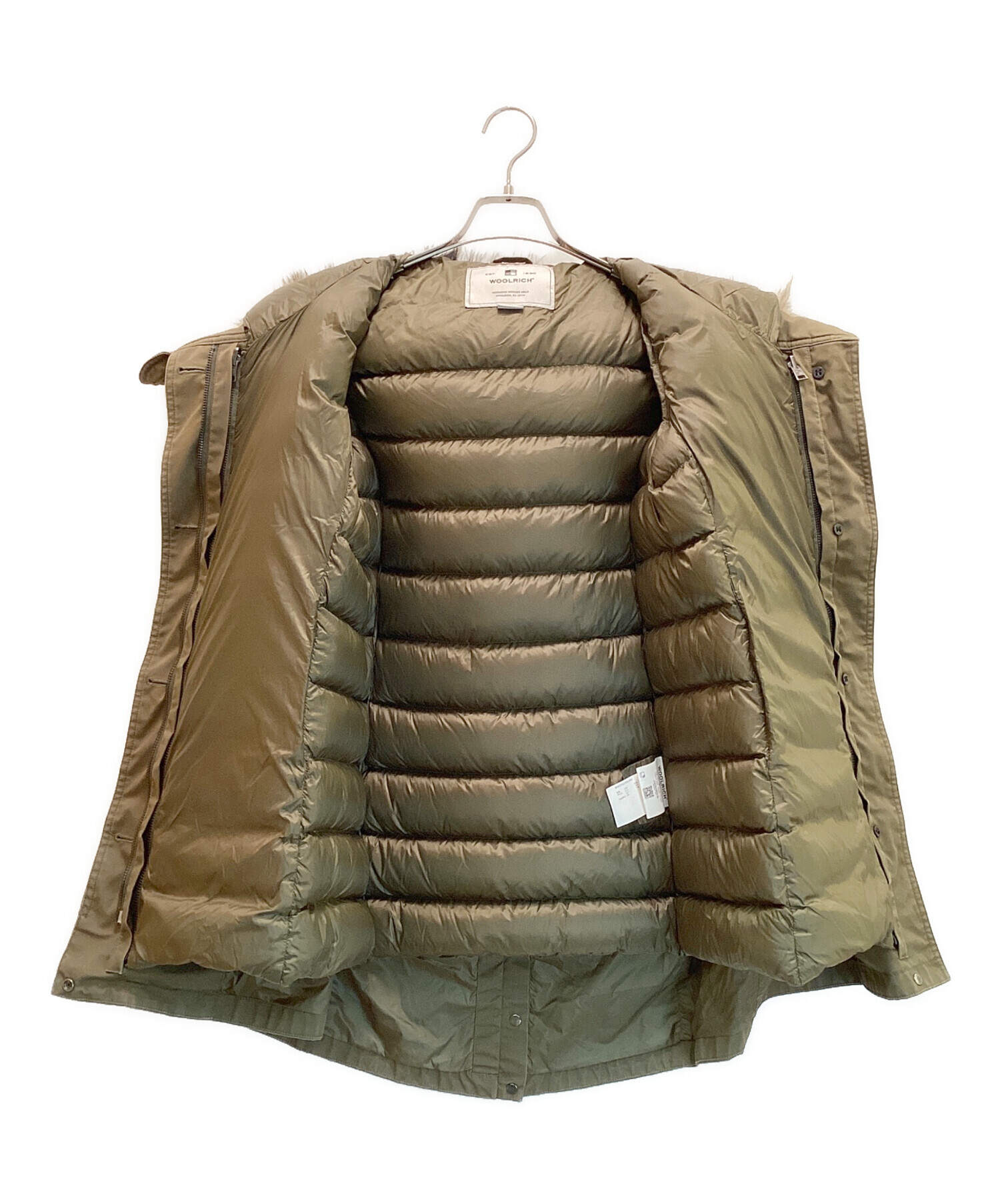 中古・古着通販】WOOLRICH (ウールリッチ) ファー付きスカーレット