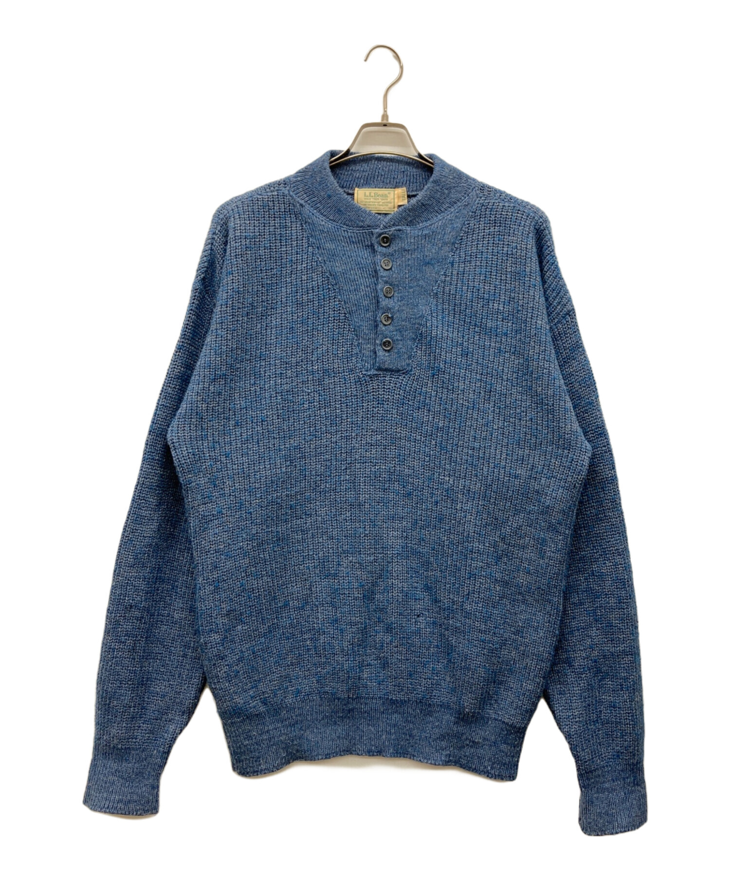 中古・古着通販】L.L.Bean (エルエルビーン) ヘンリーネックニット