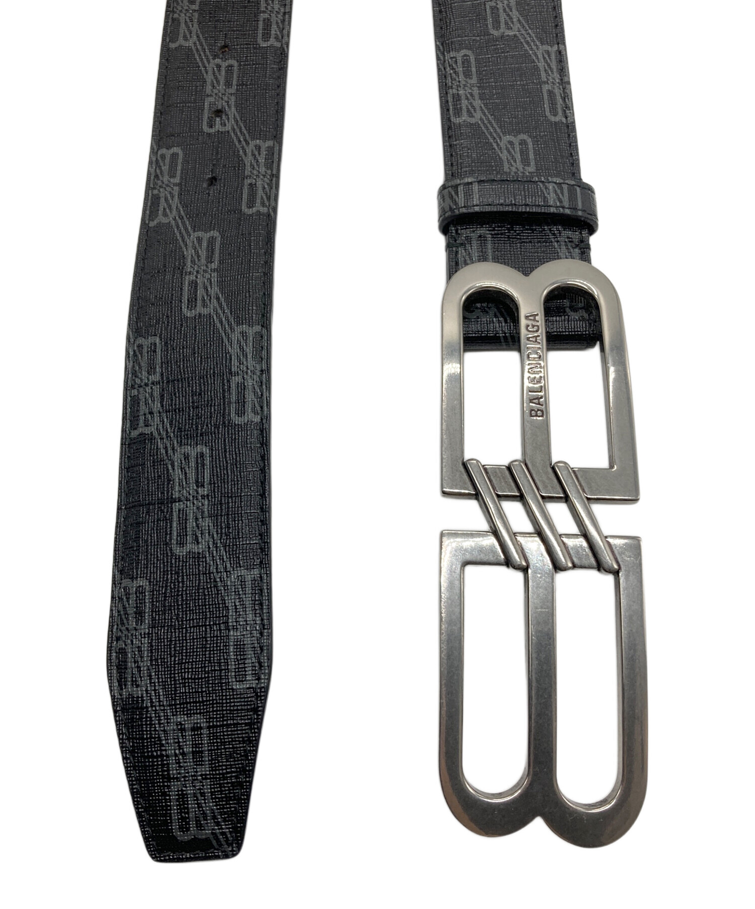 中古・古着通販】BALENCIAGA (バレンシアガ) BBシグネチャーベルト
