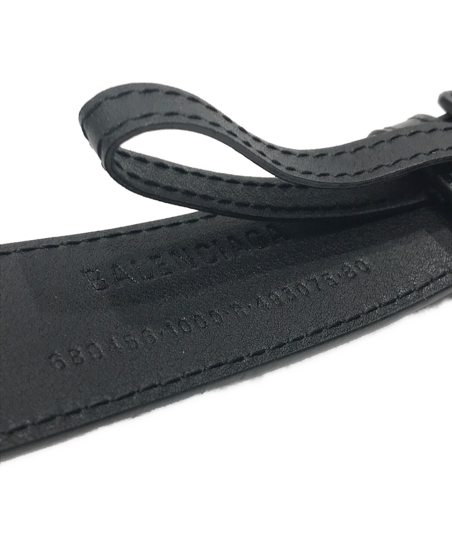 中古・古着通販】BALENCIAGA (バレンシアガ) BBロゴバックルベルト