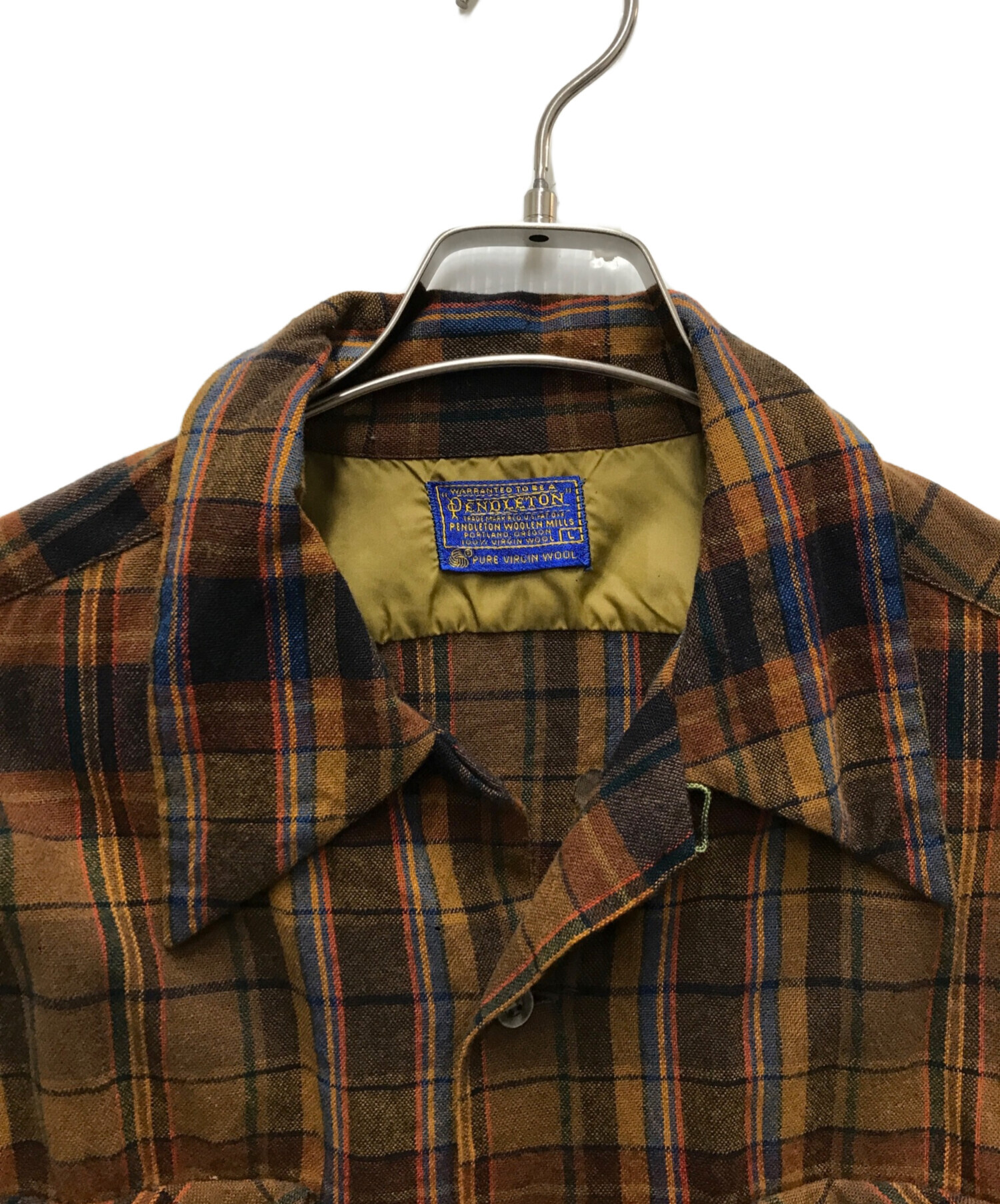 中古・古着通販】PENDLETON (ペンドルトン) 60s～70s ウールチェック
