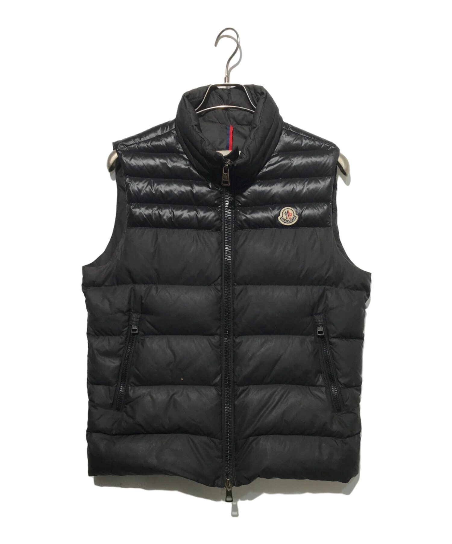 中古・古着通販】MONCLER (モンクレール) DUPRES GILET BLACK DOWN