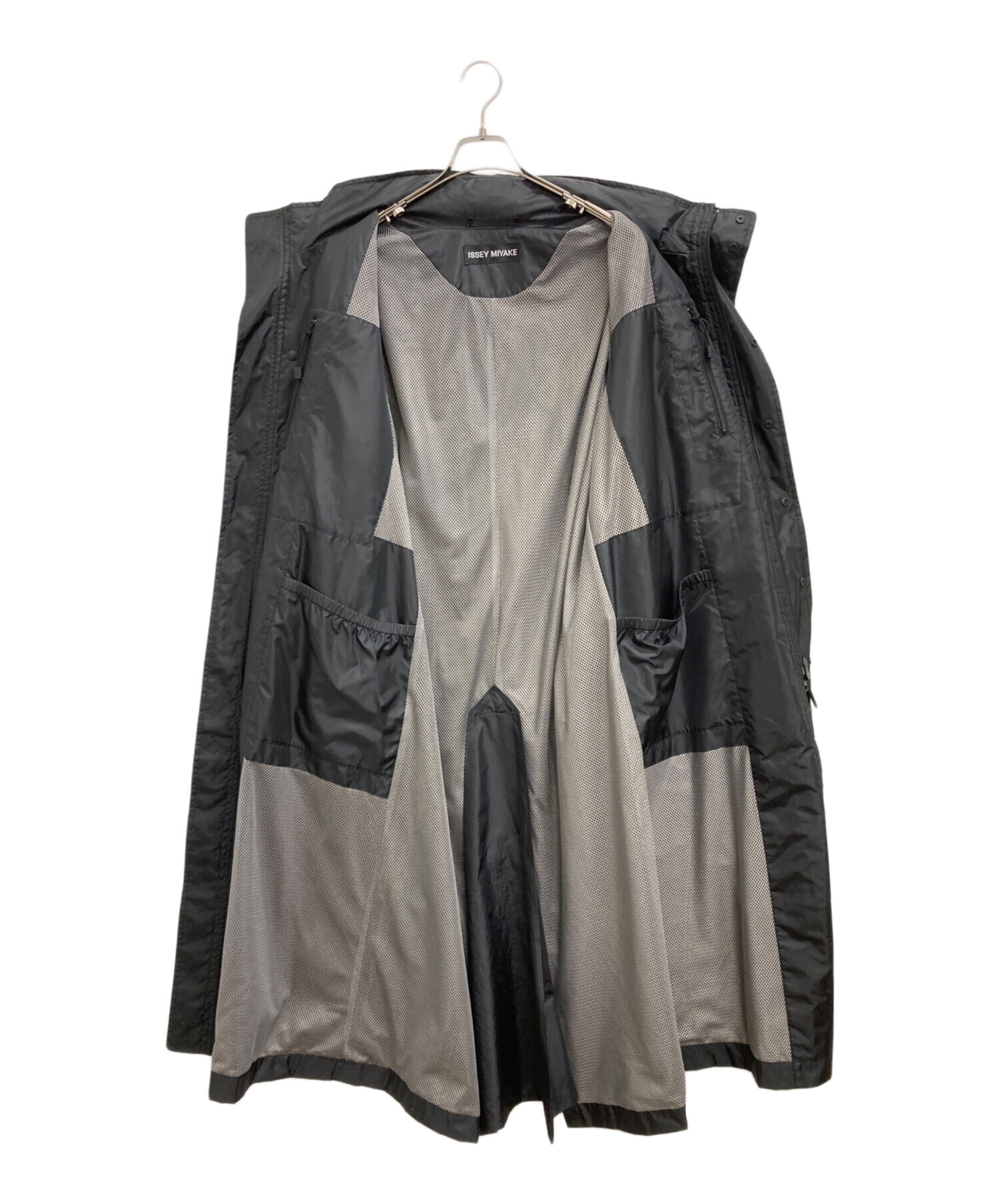 中古・古着通販】ISSEY MIYAKE (イッセイミヤケ) パラシュートコート