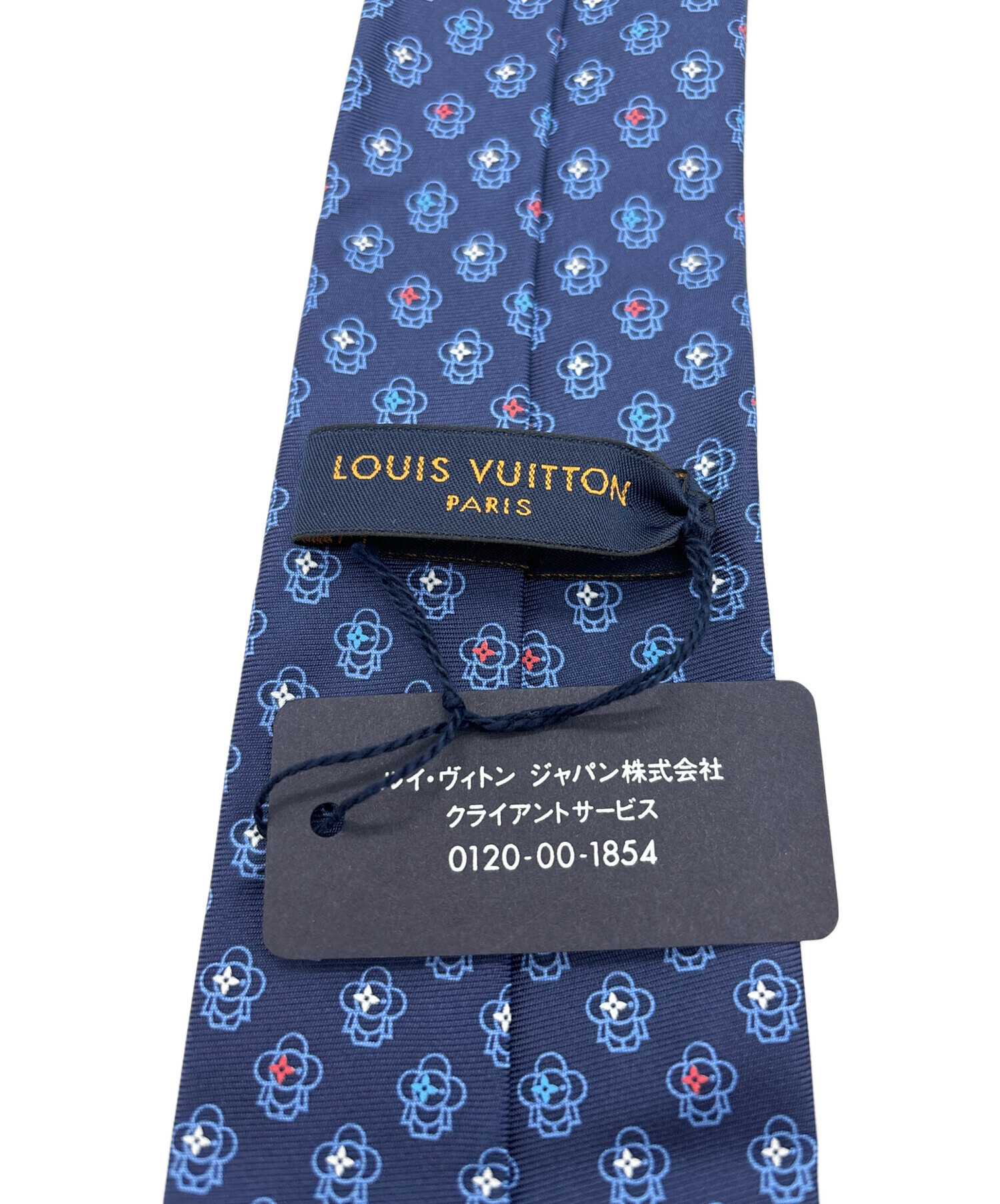 中古・古着通販】LOUIS VUITTON (ルイ ヴィトン) ネクタイ ネイビー