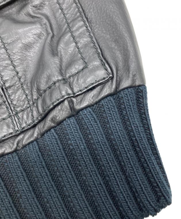 中古・古着通販】GUCCI (グッチ) マドンナボンバーレザーブルゾン/トム