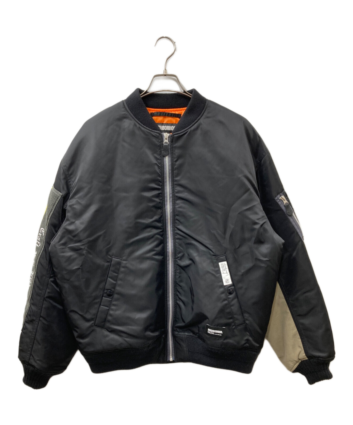 中古・古着通販】NEIGHBORHOOD (ネイバーフッド) MA-1 FLIGHT JACKET